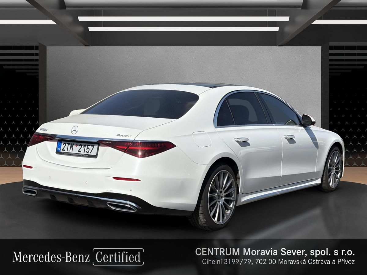 Mercedes-Benz Třídy S, S 450 d 4MATIC L - fotka 5