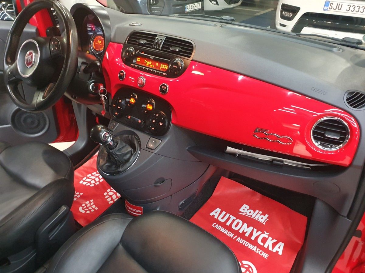 Fiat 500, 1,4 16V i  Edice Rosso Corsa - fotka 6