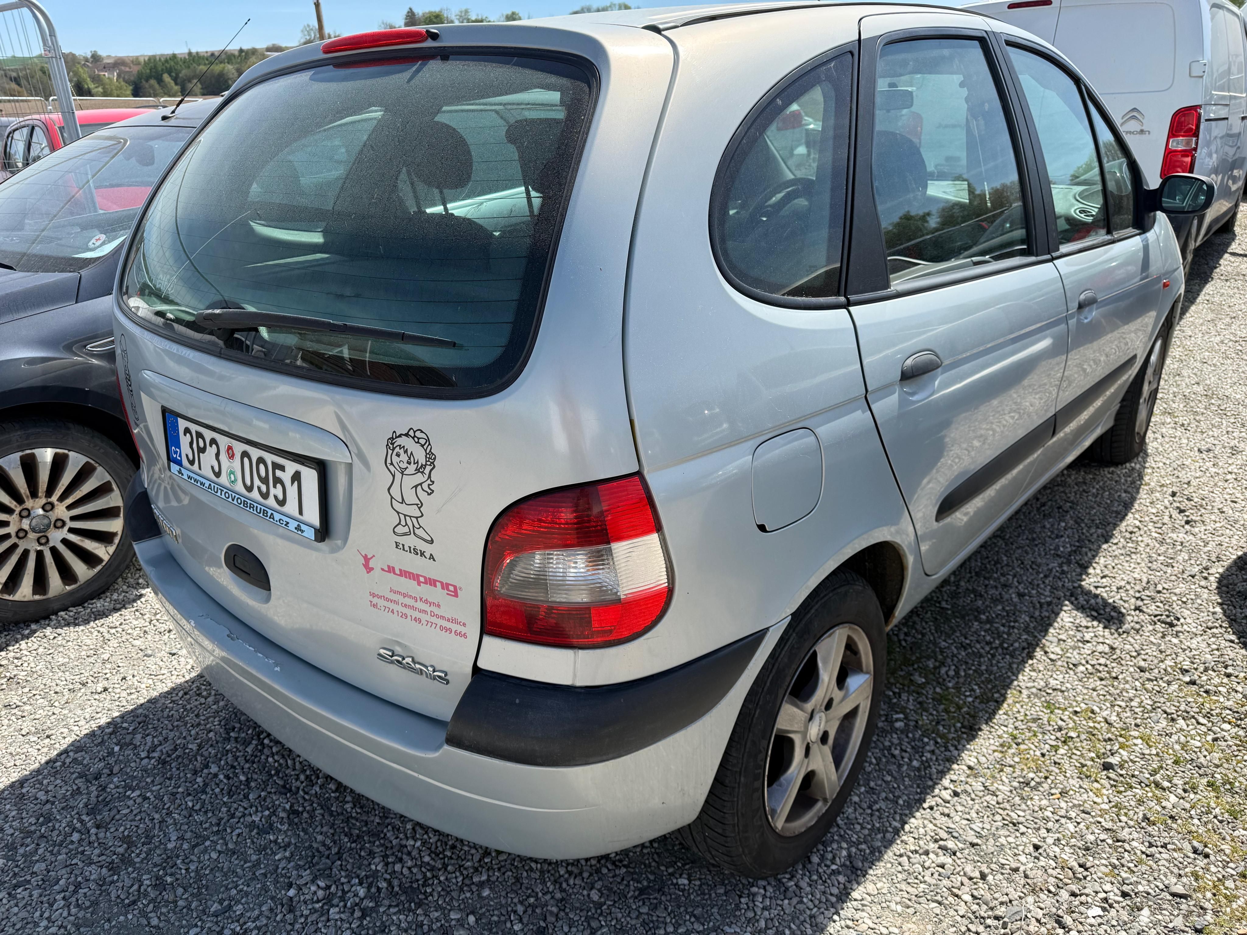 Renault Scénic, 1,6i 79 kw.klima.2002 - fotka 5