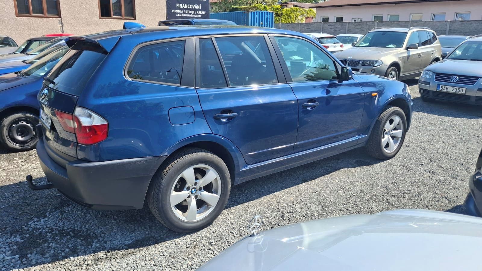 BMW X3, tažné automat xenon,