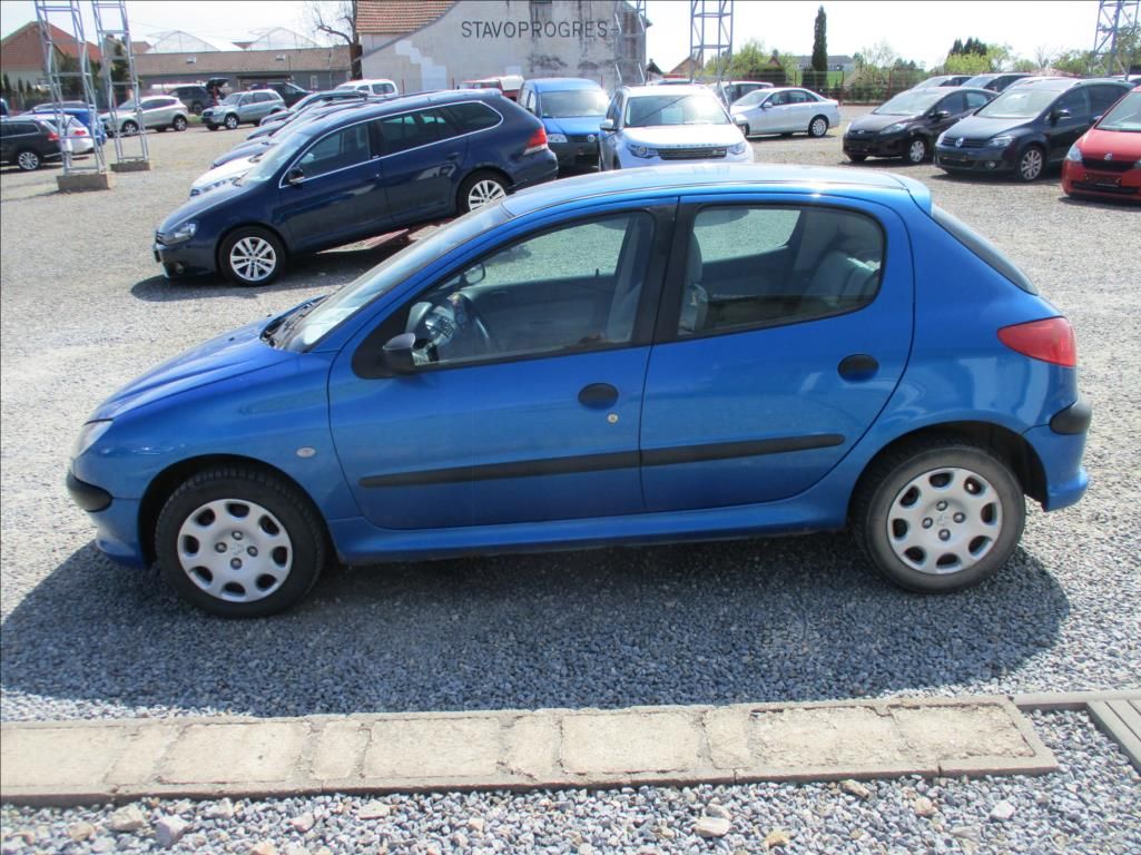 Peugeot 206, 1,4 HDi, klimatizace, - fotka 5