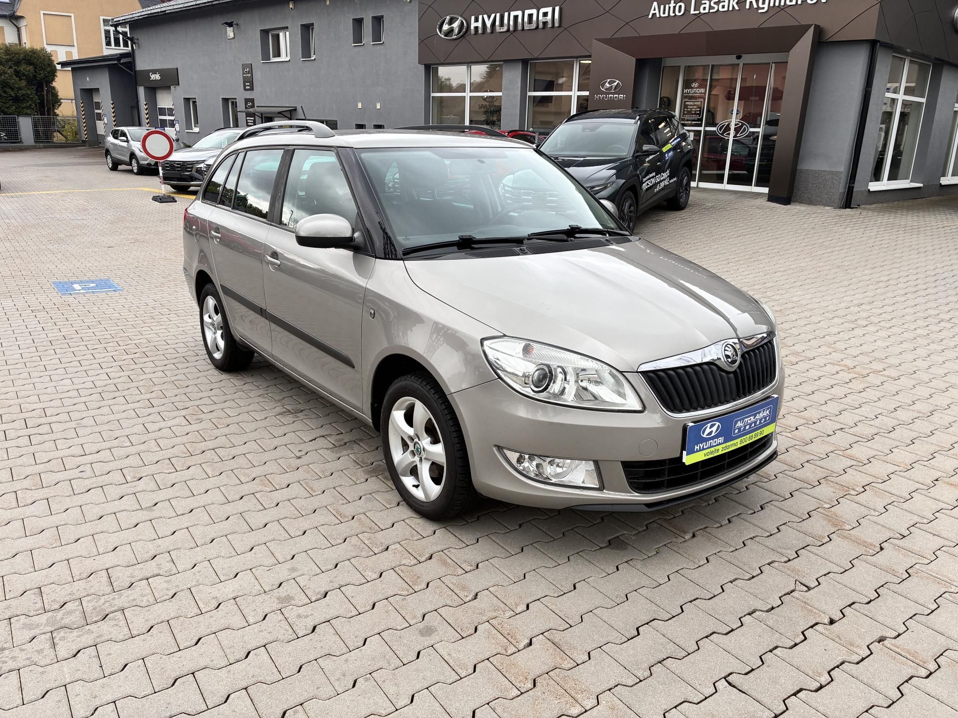 Škoda Fabia, 1.2TSI 62kW,digi.KLIMATIZACE