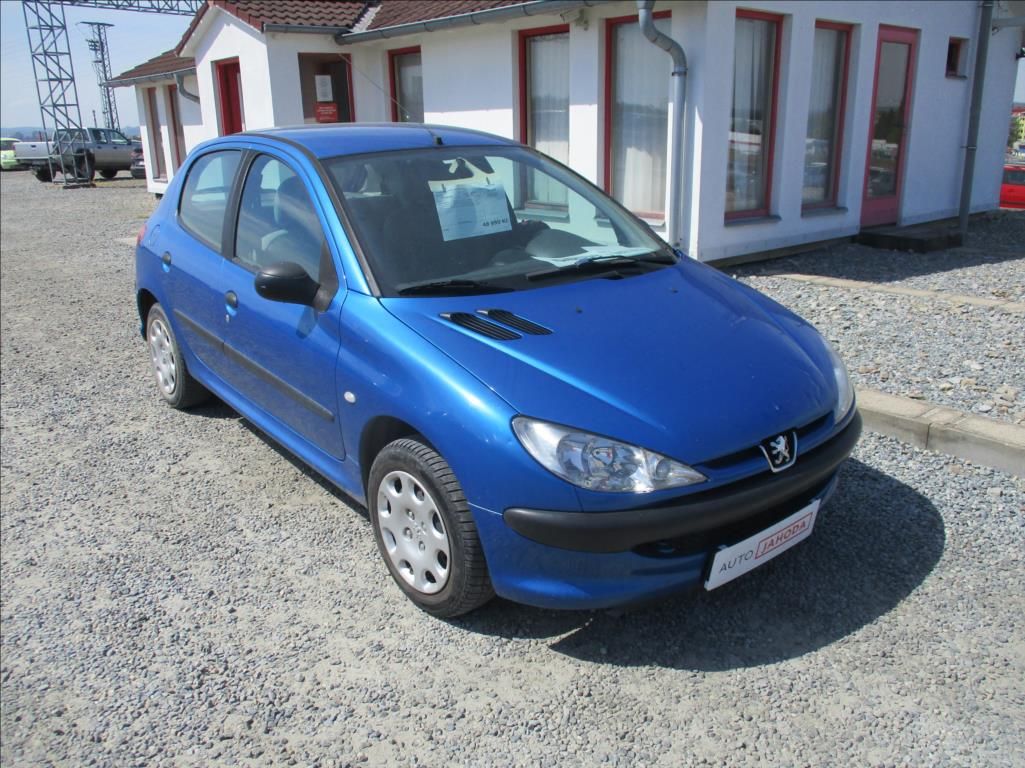 Peugeot 206, 1,4 HDi, klimatizace,