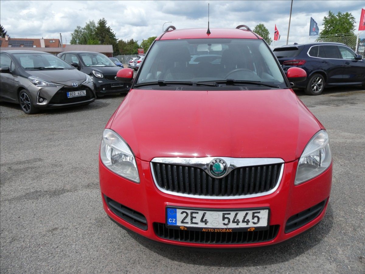 Škoda Roomster, 1,9 TDi 77kW,ČR,2.majitel,klim - fotka 3