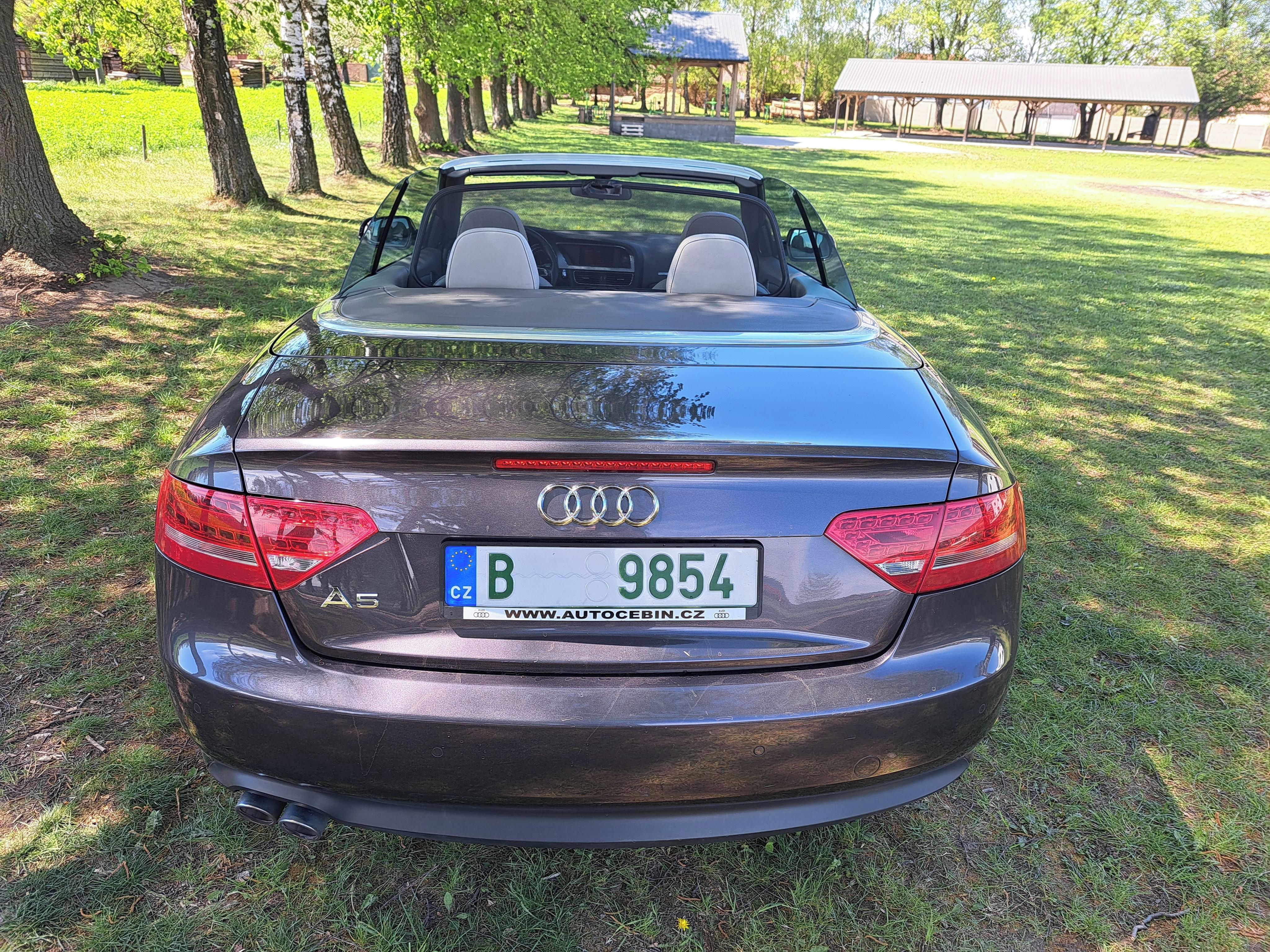 Audi A5, 2.0 TDI 125KW, CABRIO,MANUÁL! - fotka 4