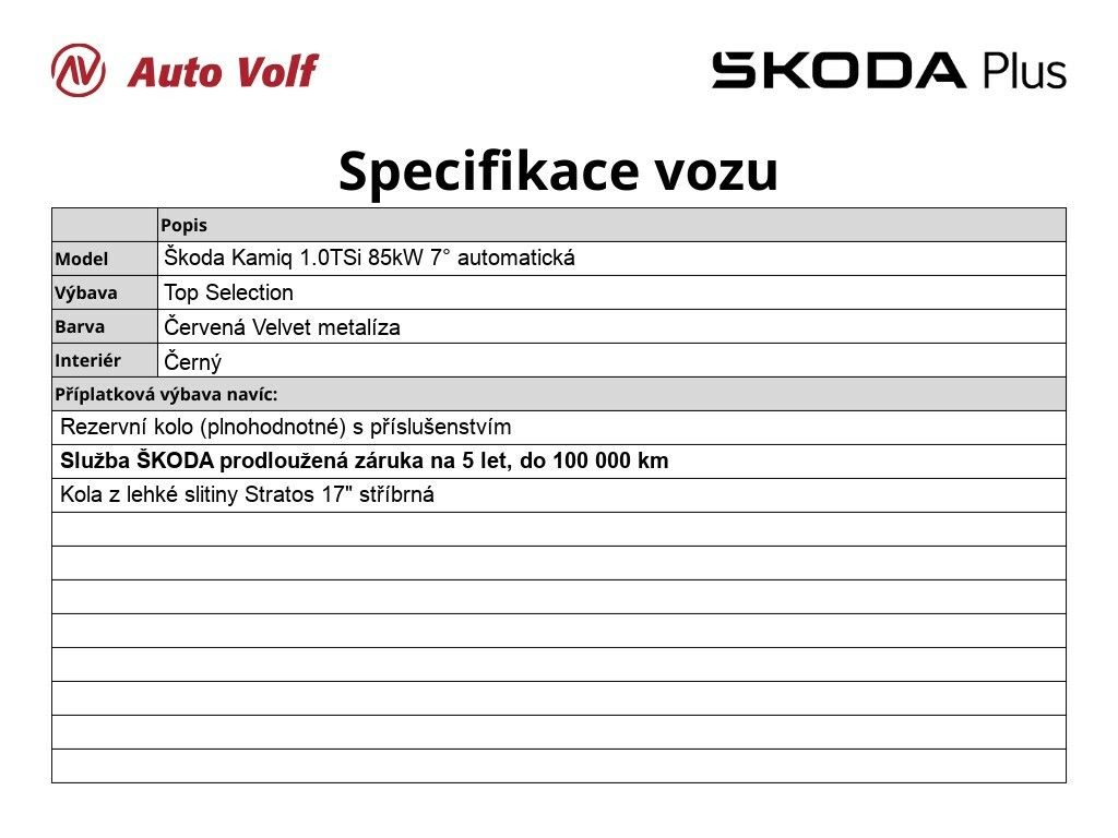 Škoda Kamiq, Top Selection 1.0 TSi 85 kW - fotka 2