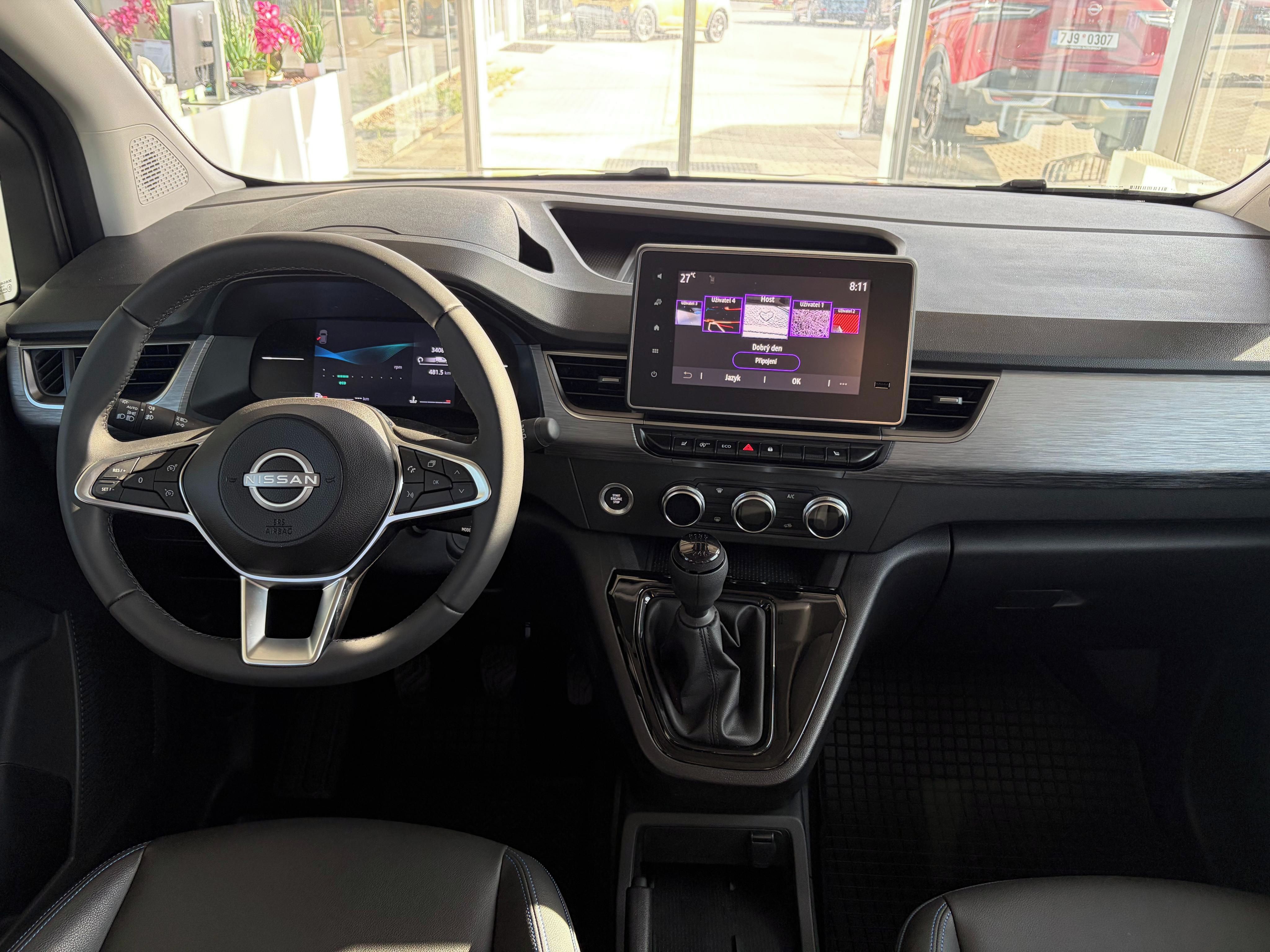 Nissan Townstar, L1 1,3/96kw 5 míst - fotka 3
