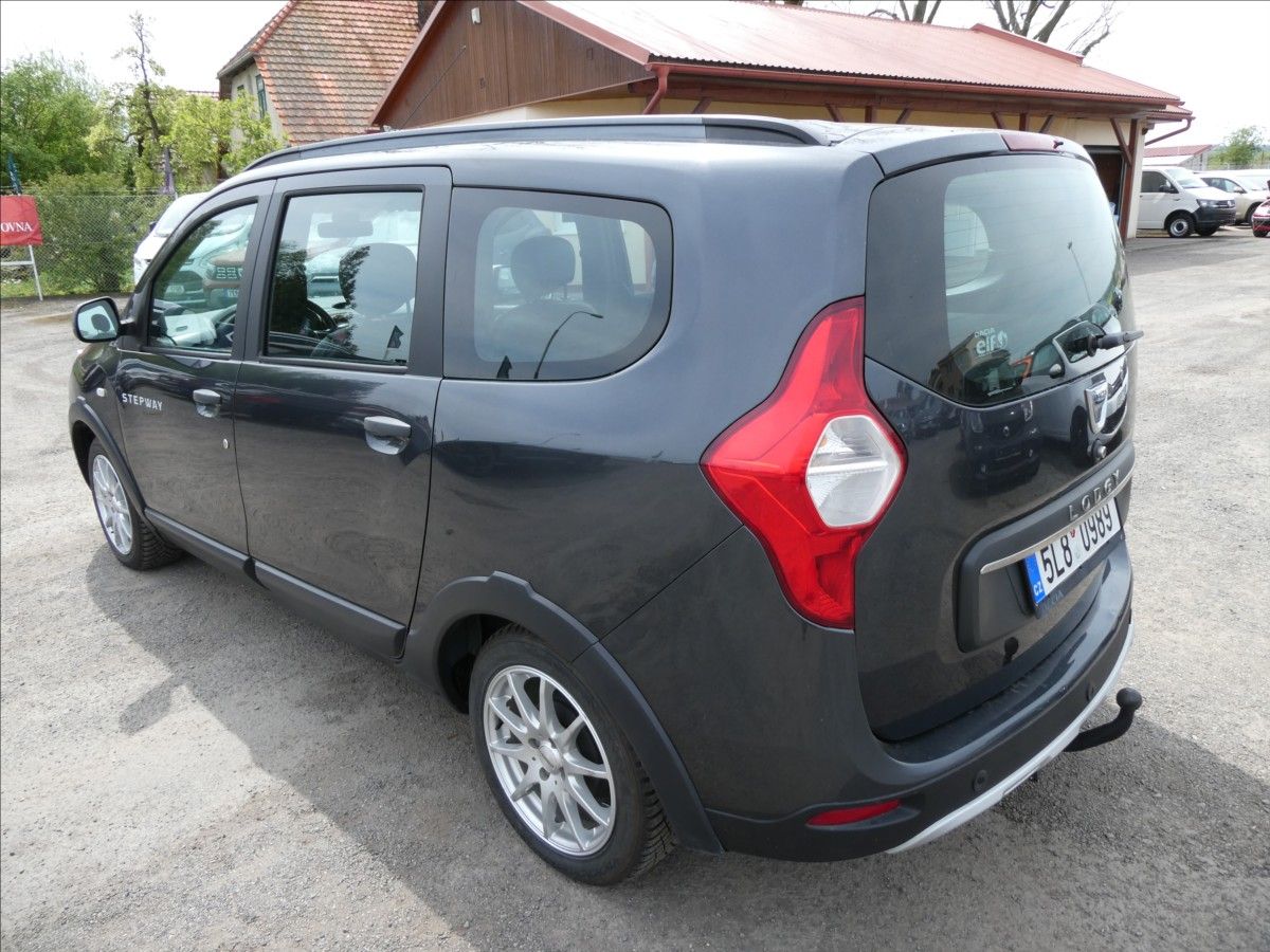 Dacia Lodgy, 1,2 TCe 85kW klima,NAVI,závěs - fotka 6