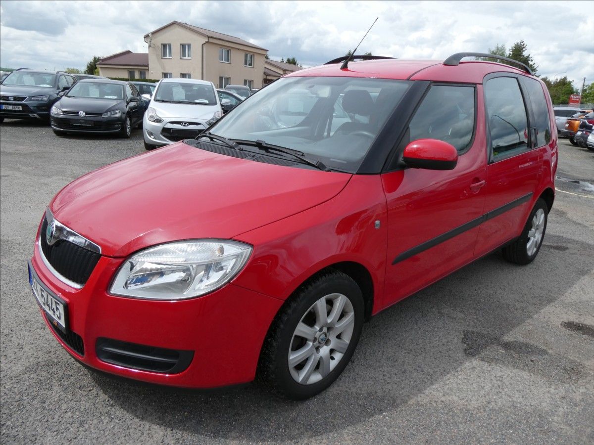 Škoda Roomster, 1,9 TDi 77kW,ČR,2.majitel,klim - fotka 4