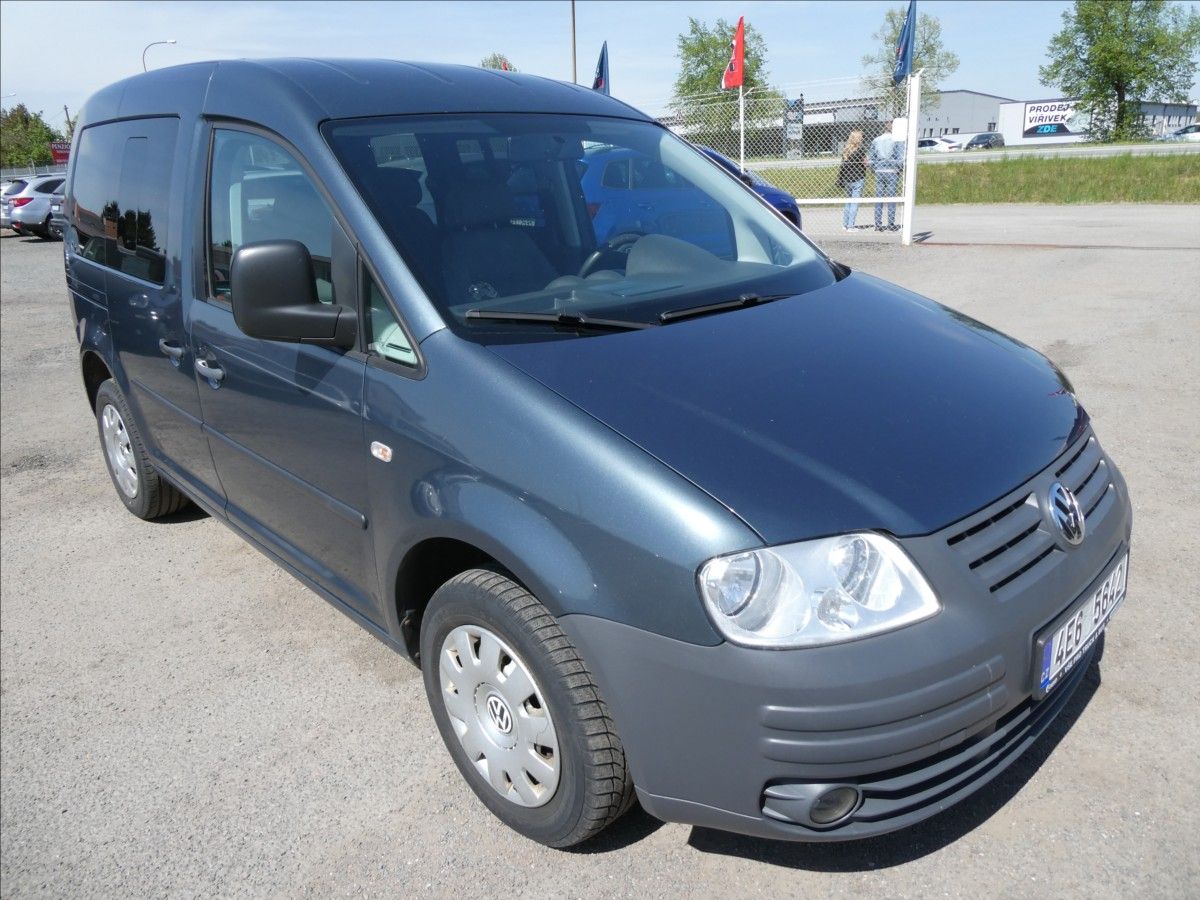 Volkswagen Caddy, 1,9 TDi Life 5.míst,klimatizac