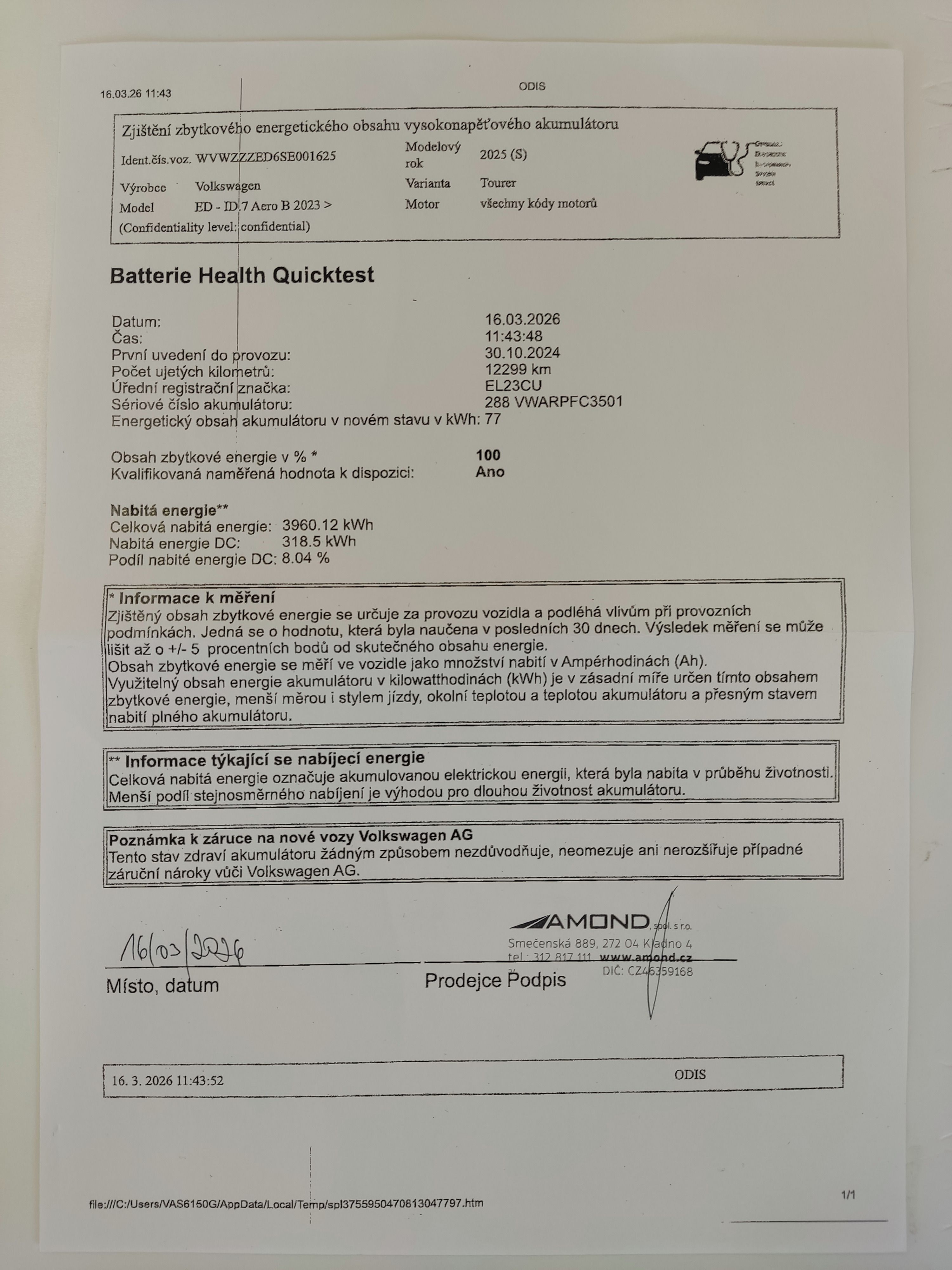 Volkswagen ID.7 Tourer, 210 kW 77 kWh Pro People - fotka 6