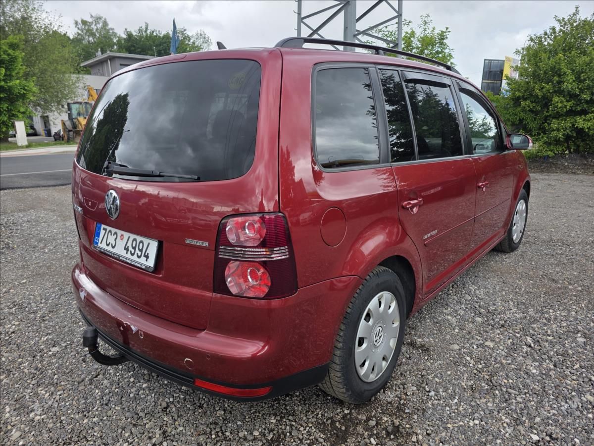 Volkswagen Touran, 2,0 2.0i+CNG 80KW DIGI.KLIMA - fotka 6