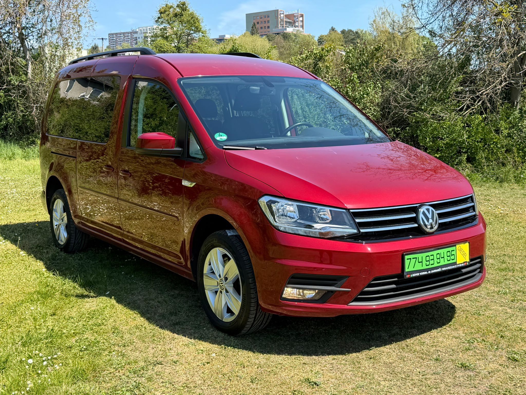 Volkswagen Caddy, MAXI 2,0 TDI - 7 MÍST, WEBSTO - fotka 3
