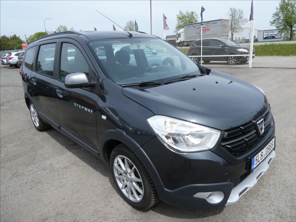 Dacia Lodgy, 1,2 TCe 85kW klima,NAVI,závěs