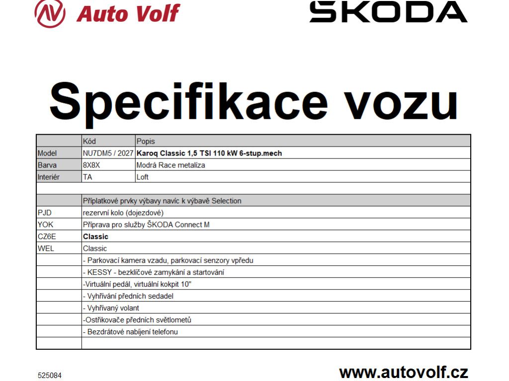 Škoda Karoq, Classic 1,5TSI 110kW - fotka 2