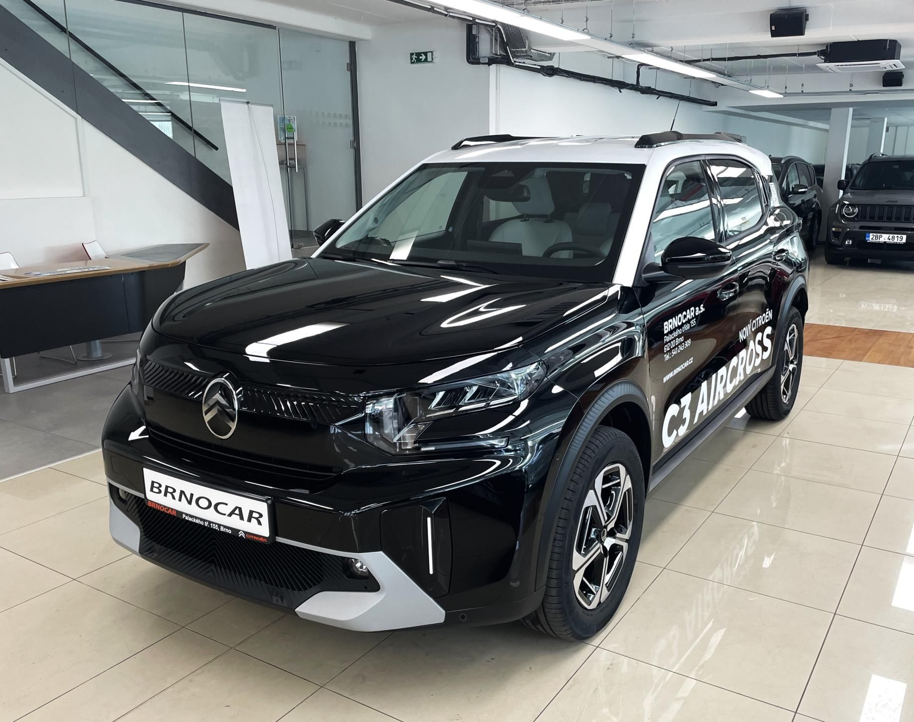 Citroën C3 Aircross, MAX Hybrid 145k Aut Paket Zima - fotka 3