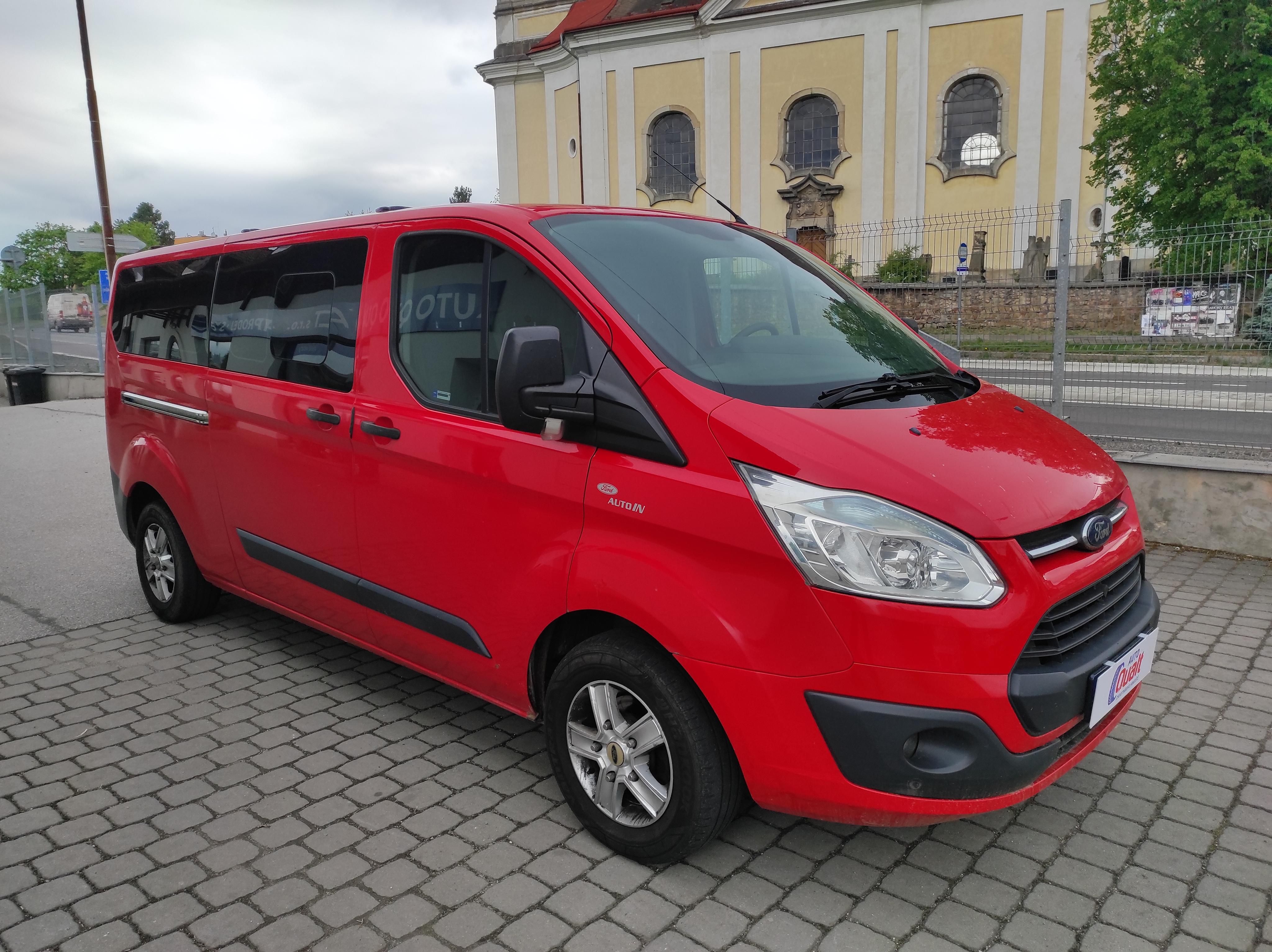 Ford Transit Custom, 2.2 TDCi ČR, 9 MÍST, ZÁVĚS,DPH - fotka 3