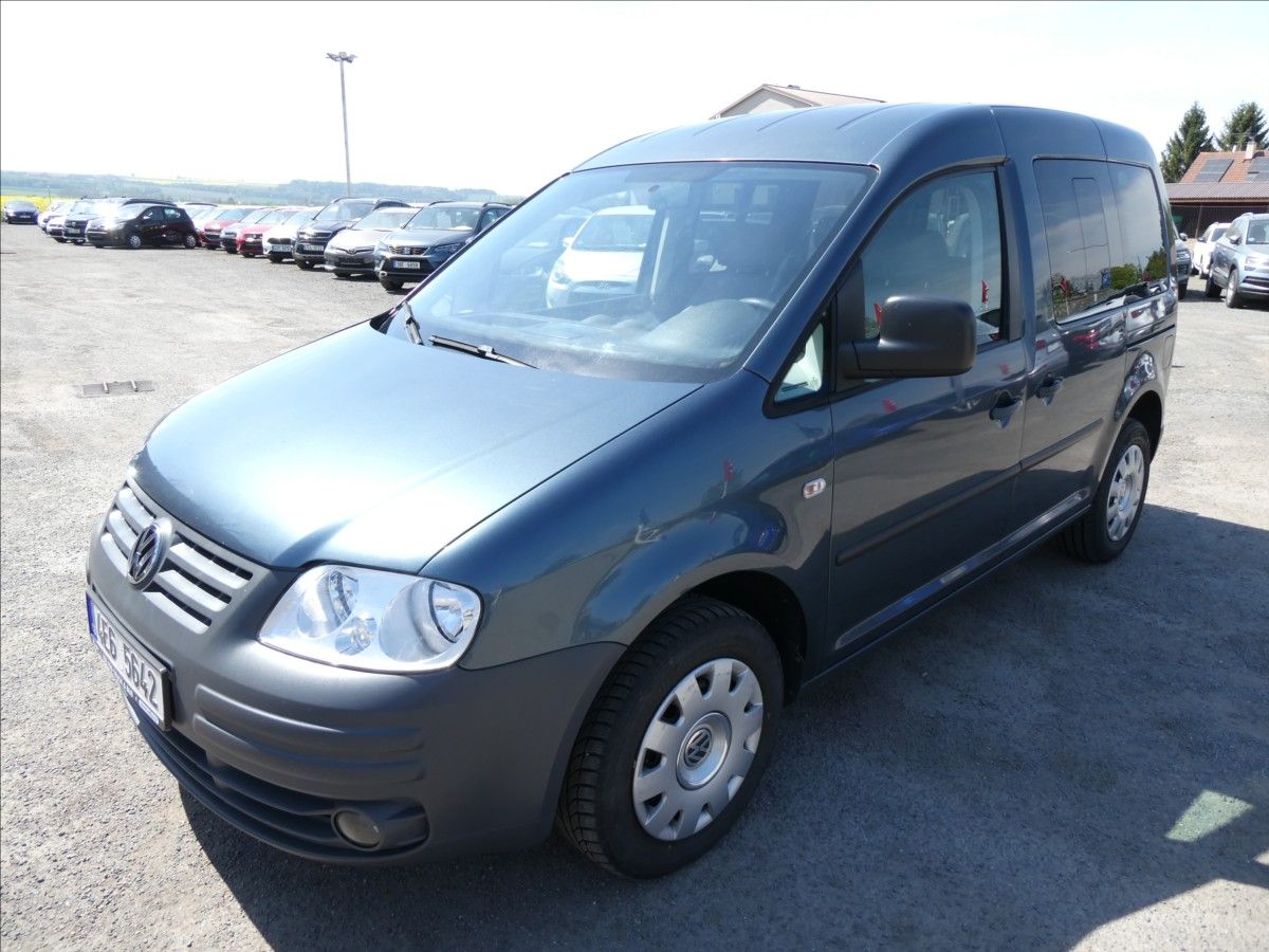 Volkswagen Caddy, 1,9 TDi Life 5.míst,klimatizac - fotka 3