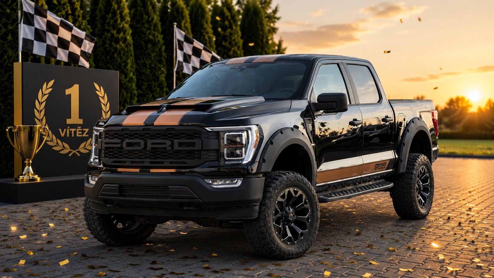 Ford F-150, 5.0L Raptor Optic Profi Lift
