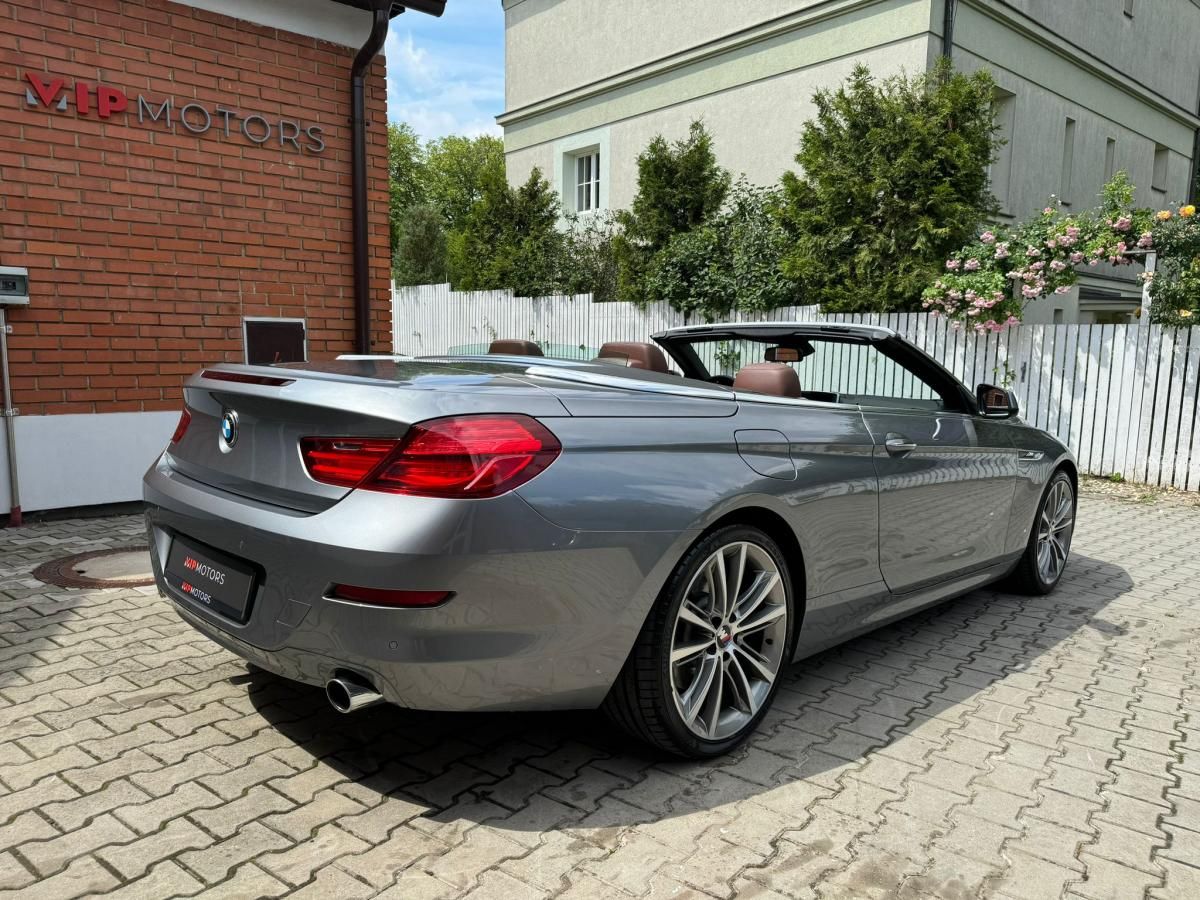BMW Řada 6, 640i-CABRIO-R20-HEZKÝ STAV - fotka 6