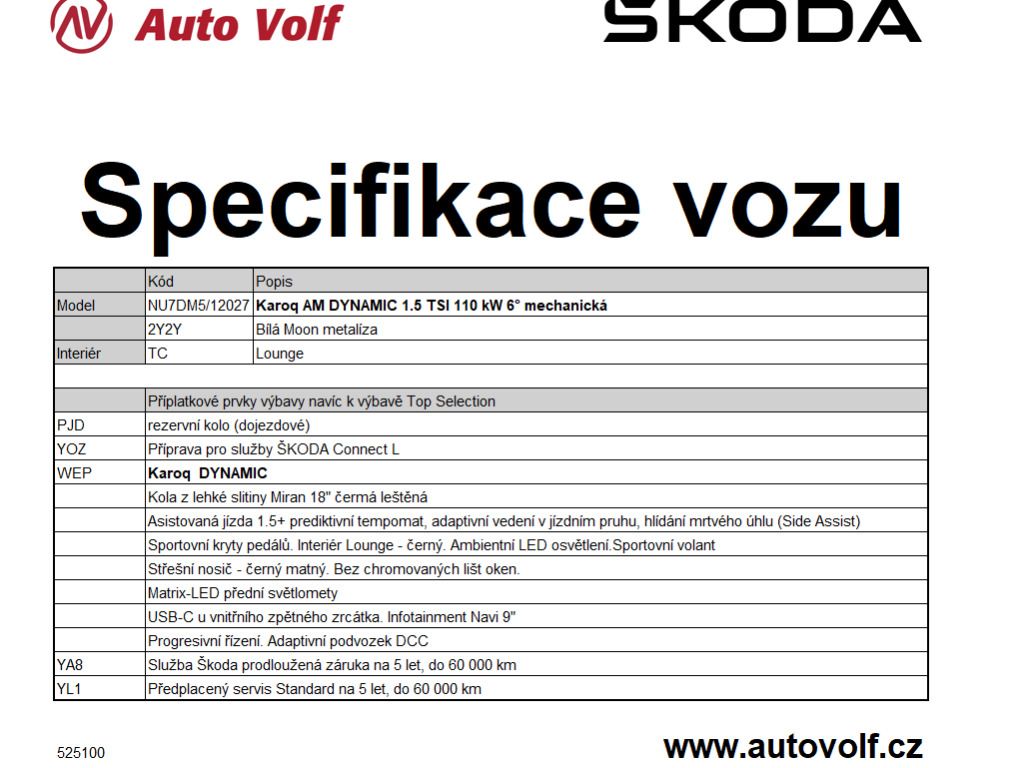 Škoda Karoq, Dynamic 1,5TSI 110kW - fotka 2