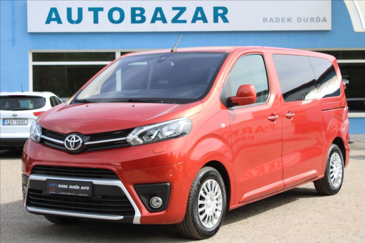 Toyota Proace, 2,0 D-4D ČR,1.MAJ,8.MÍST,DPH