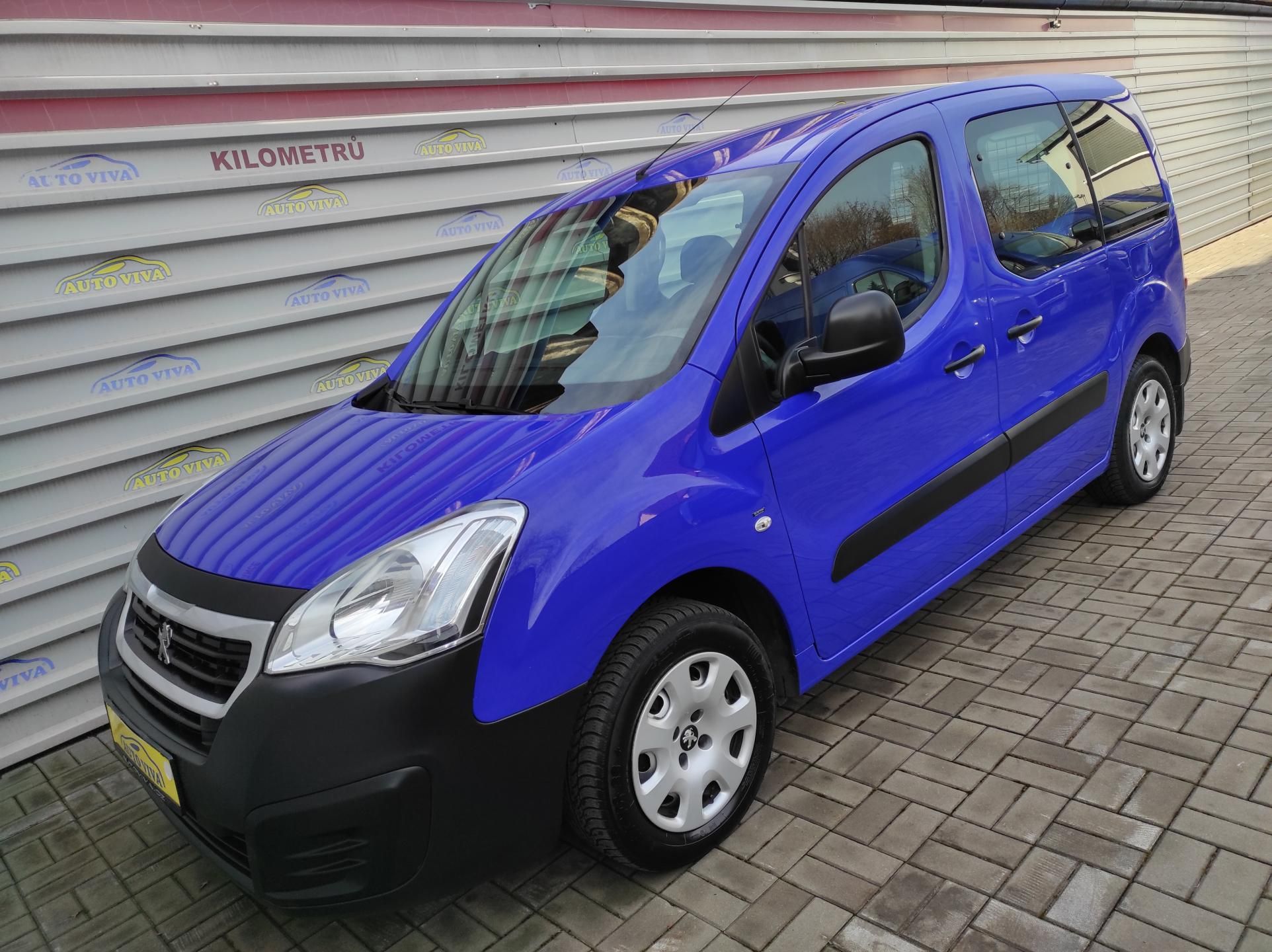 Peugeot Partner Tepee, 1,6 BlueHDi ACTIVE,ČR,1majitel
