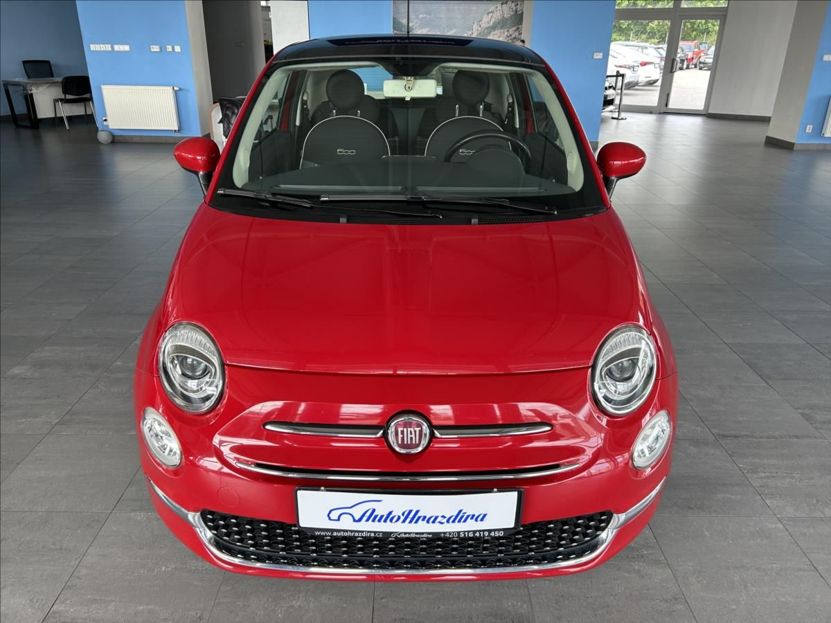 Fiat 500, 1,2   LOUNGE,SERVISKA,PANORAMA - fotka 2