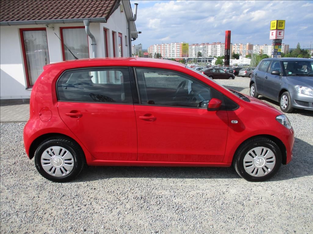 Volkswagen Up!, 1,0 MPi, klima, serv.kniha, - fotka 4
