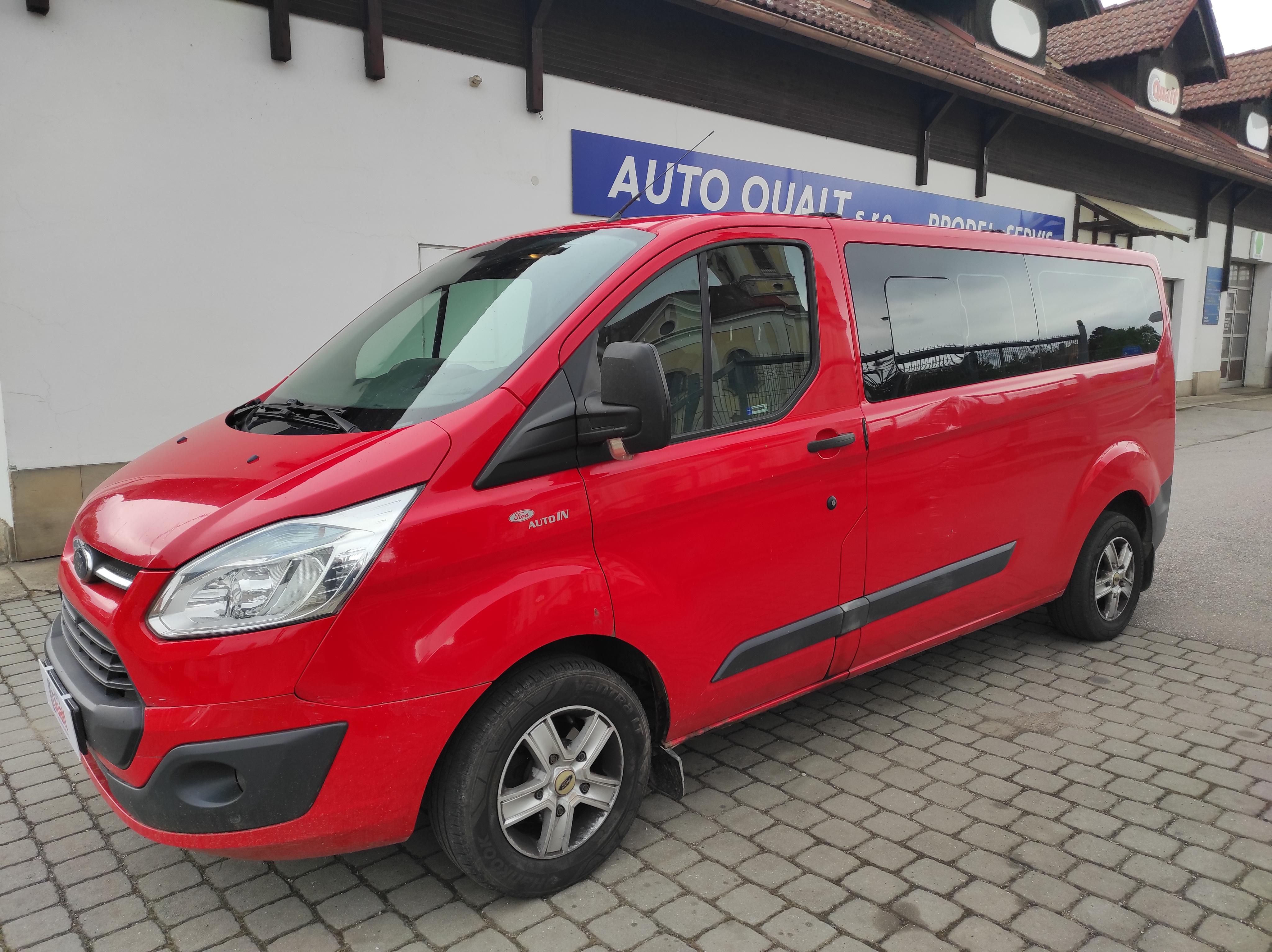 Ford Transit Custom, 2.2 TDCi ČR, 9 MÍST, ZÁVĚS,DPH