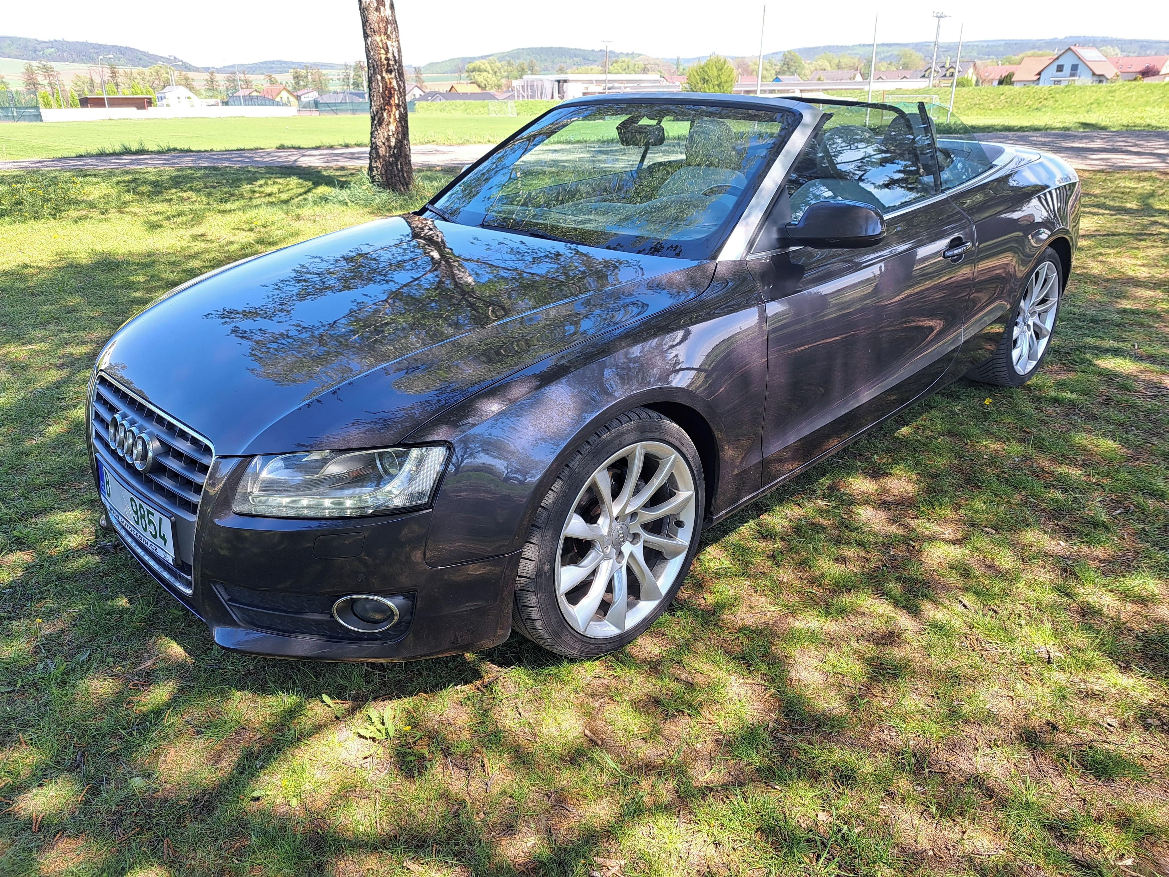 Audi A5, 2.0 TDI 125KW, CABRIO,MANUÁL!