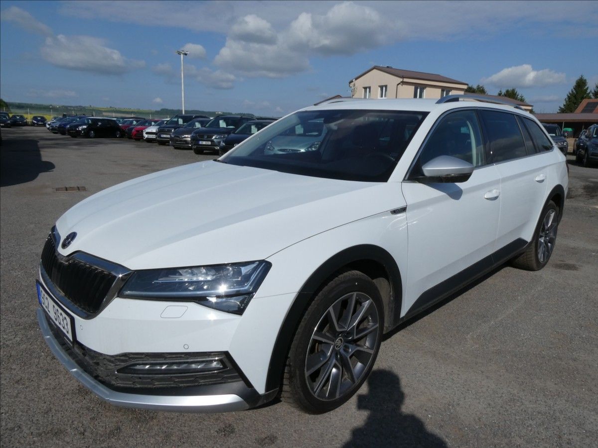 Škoda Superb, 2,0 TDi 147kW SCOUT,DSG,4x4,DP - fotka 3