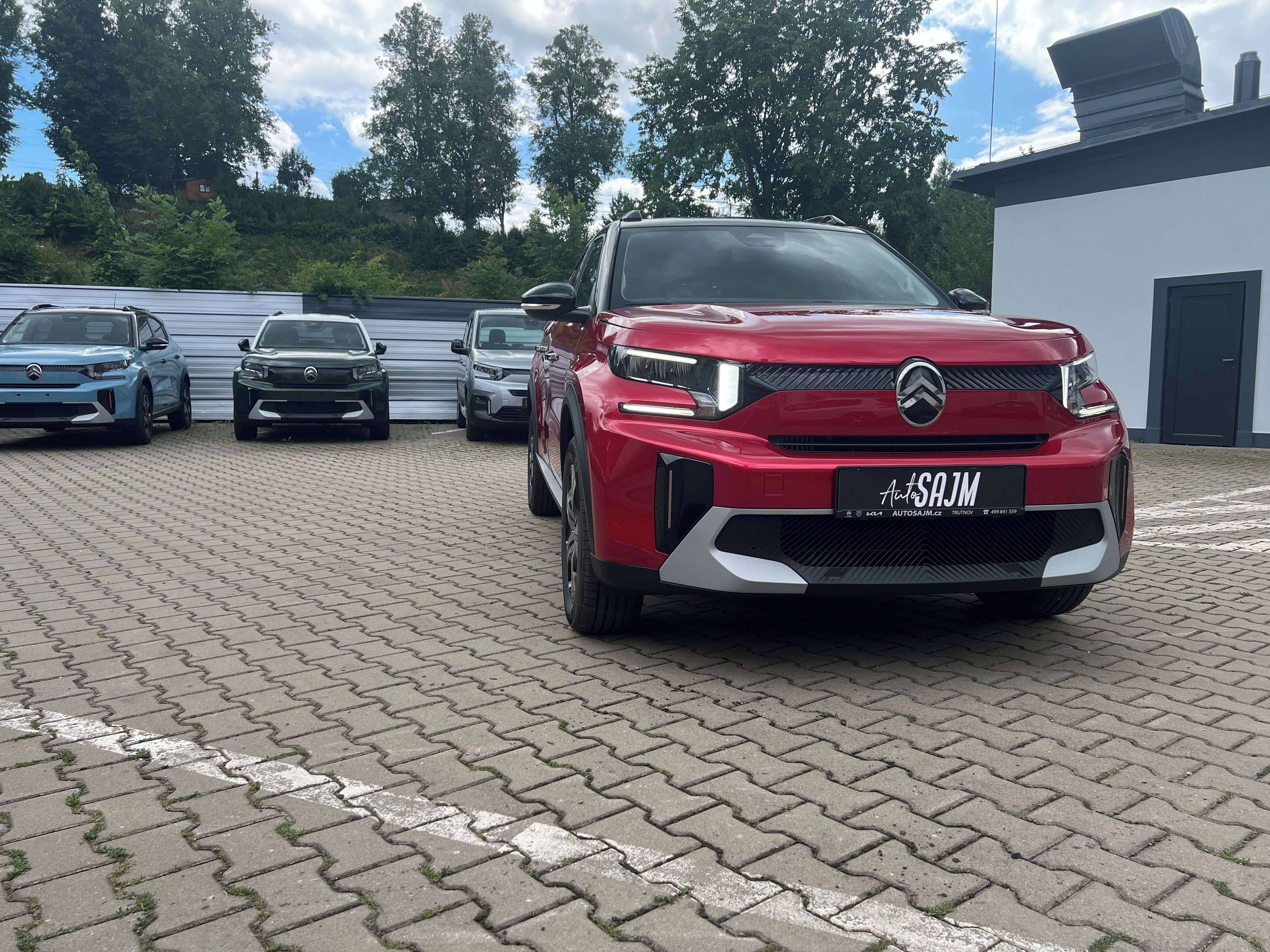 Citroën C3 Aircross, C3 AIRCROSS PLUS 1.2 červená
