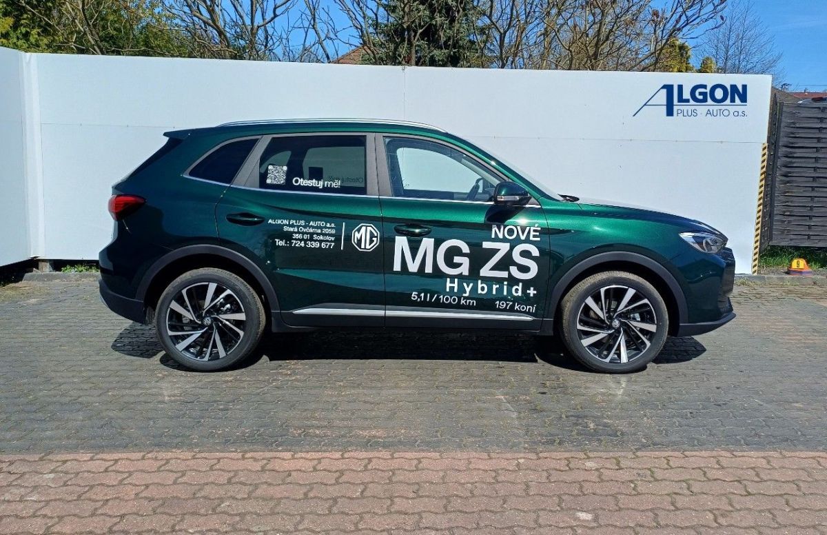 MG ZS, EXCLUSIVE hybrid+ 145 kW - fotka 4