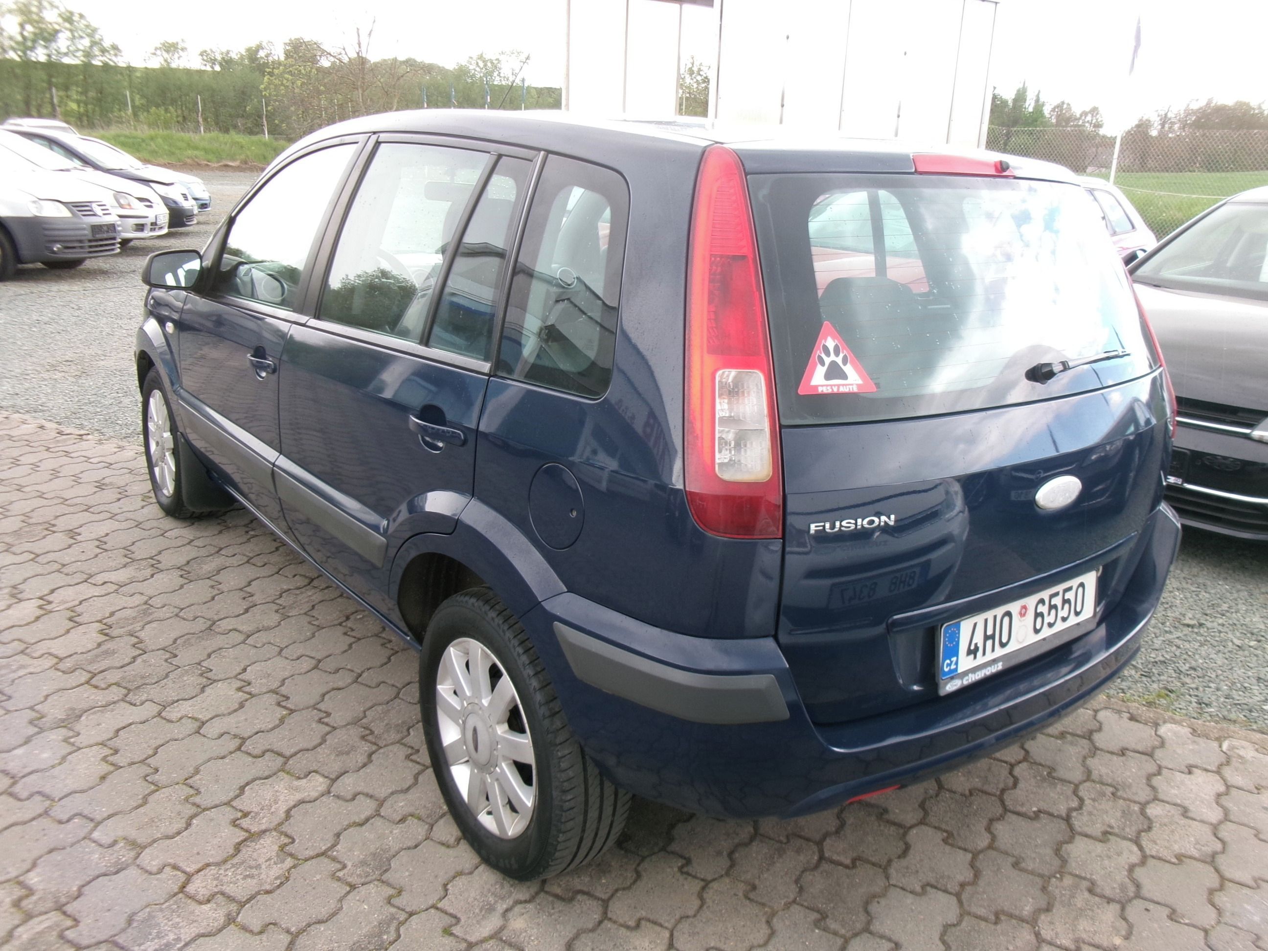 Ford Fusion, 1.4i 1.maj.CZ,2x kola - fotka 5