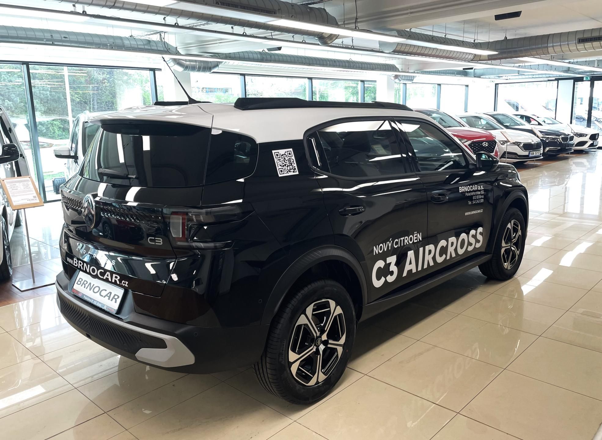Citroën C3 Aircross, MAX Hybrid 145k Aut Paket Zima - fotka 6