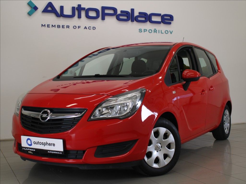 Opel Meriva, 1,4 i 74kW 1.majitel ČR