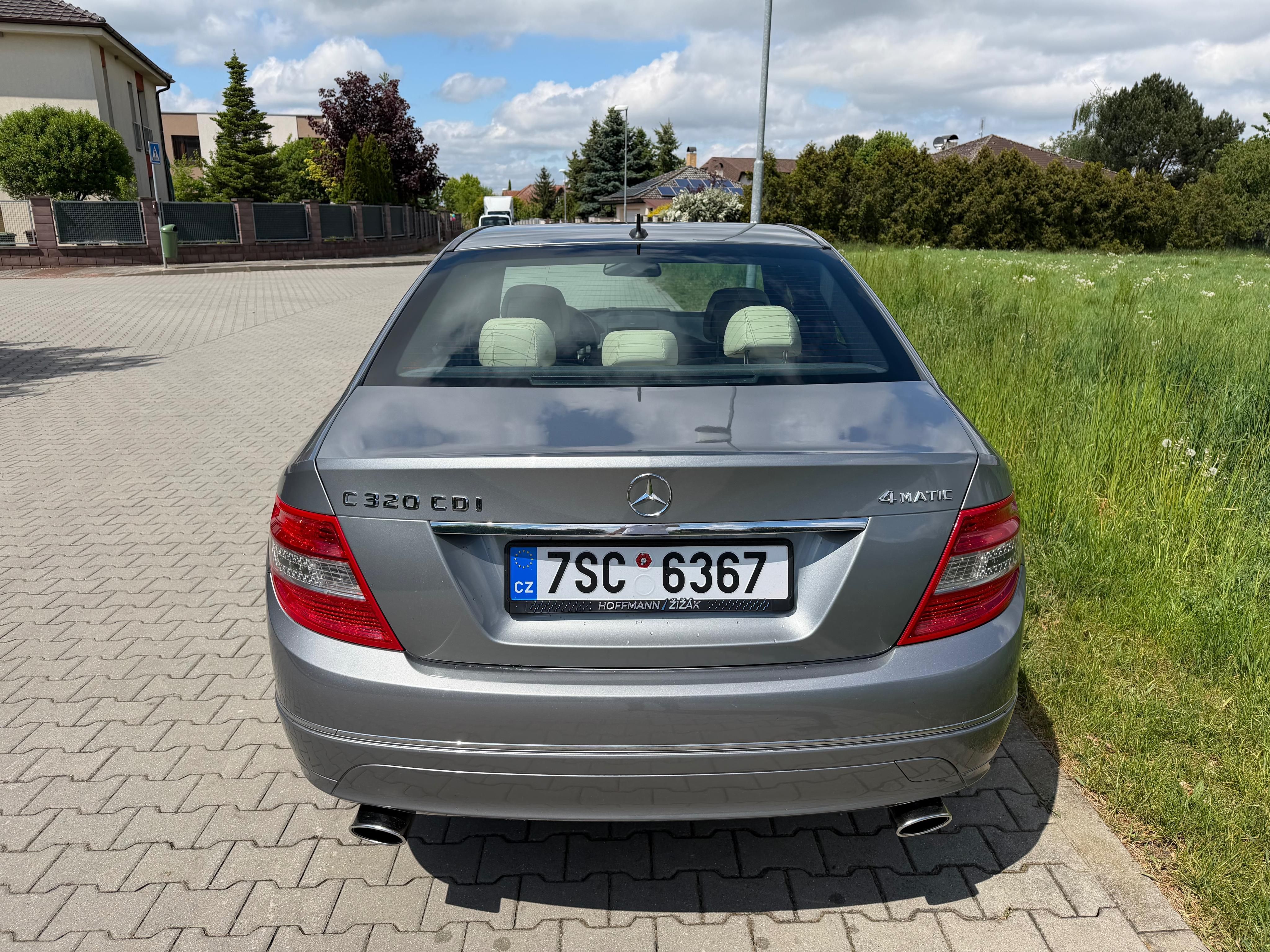 Mercedes-Benz Třídy C, 320CDI, 4MATIC, 165kW, ČR - fotka 4