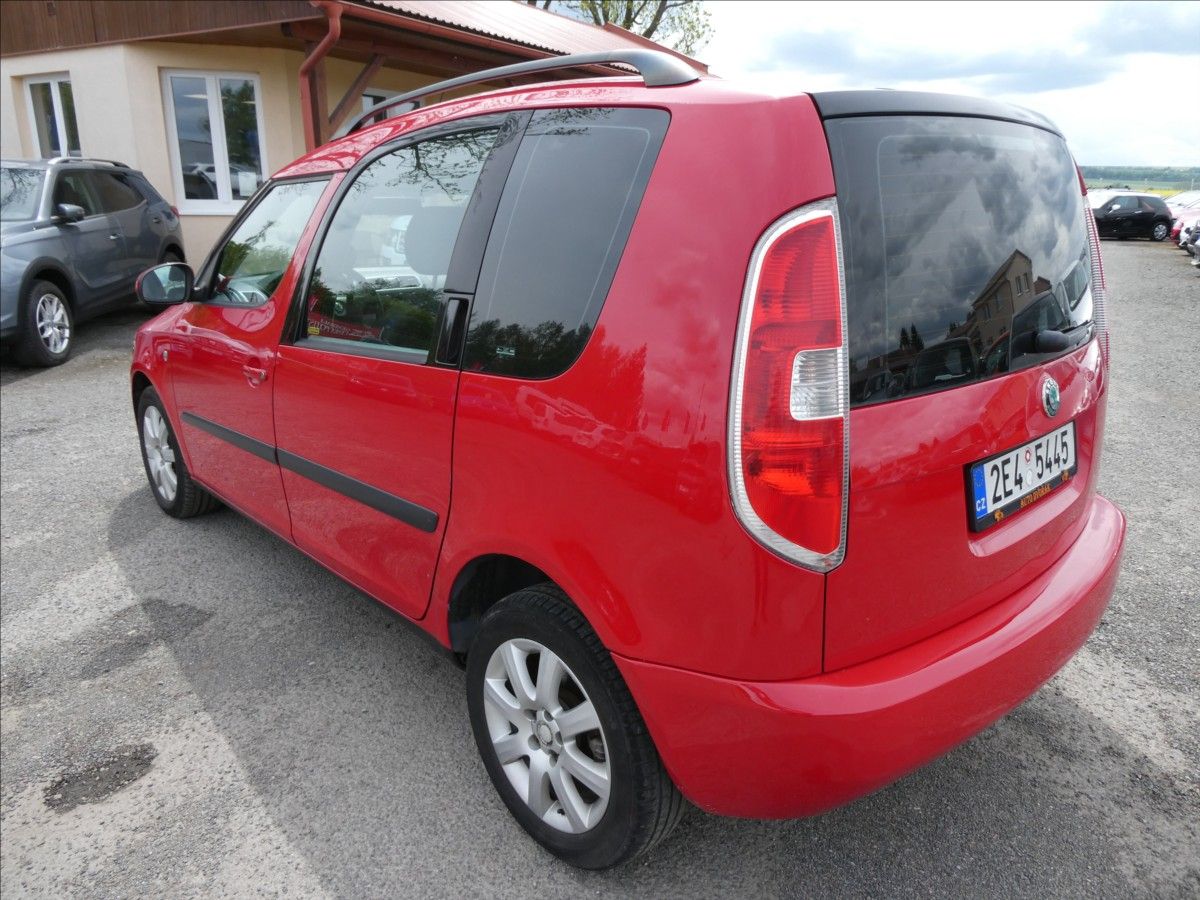Škoda Roomster, 1,9 TDi 77kW,ČR,2.majitel,klim - fotka 6
