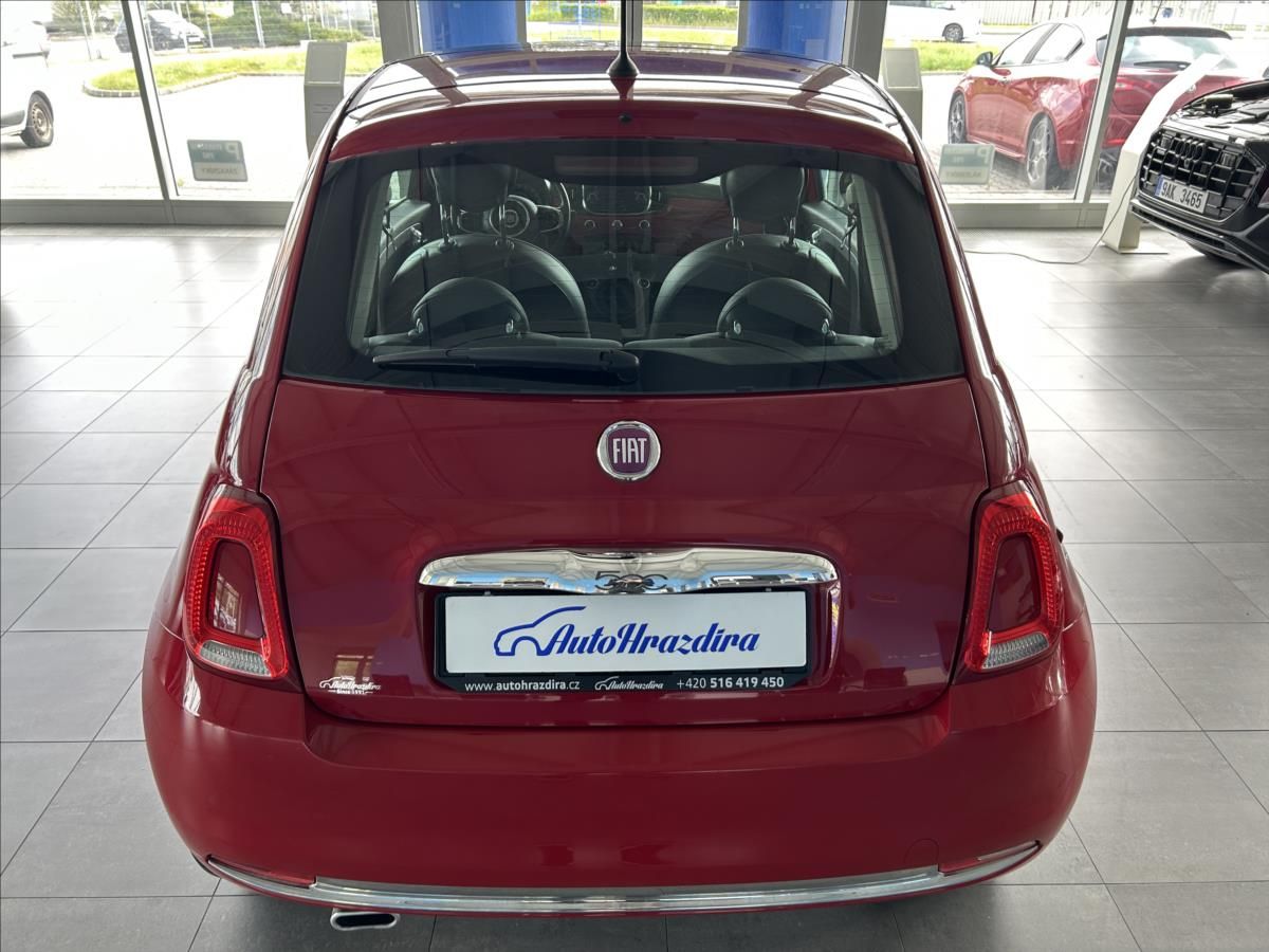 Fiat 500, 1,2   LOUNGE,SERVISKA,PANORAMA - fotka 5