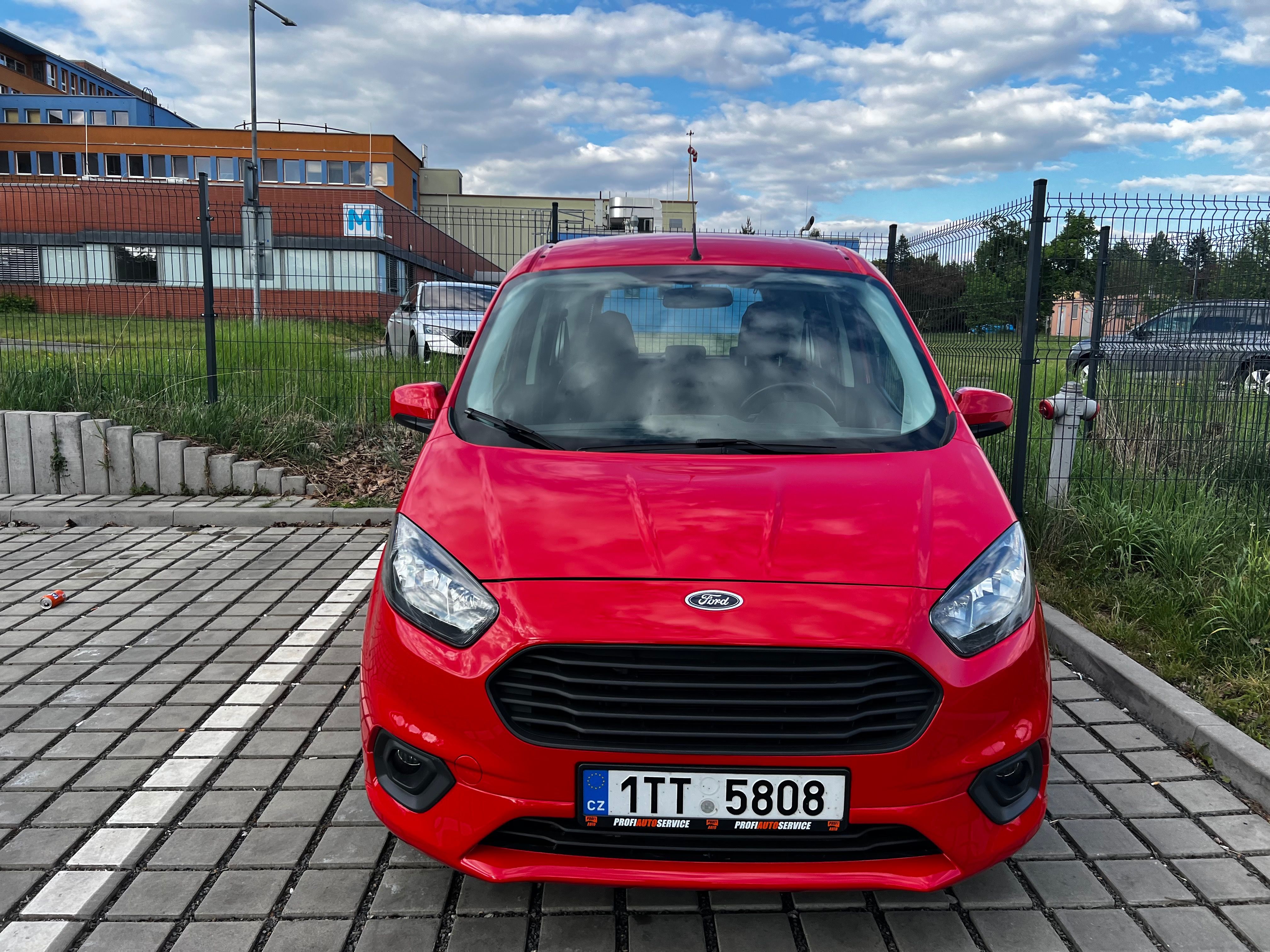 Ford Tourneo Courier, Facelif ČR původ