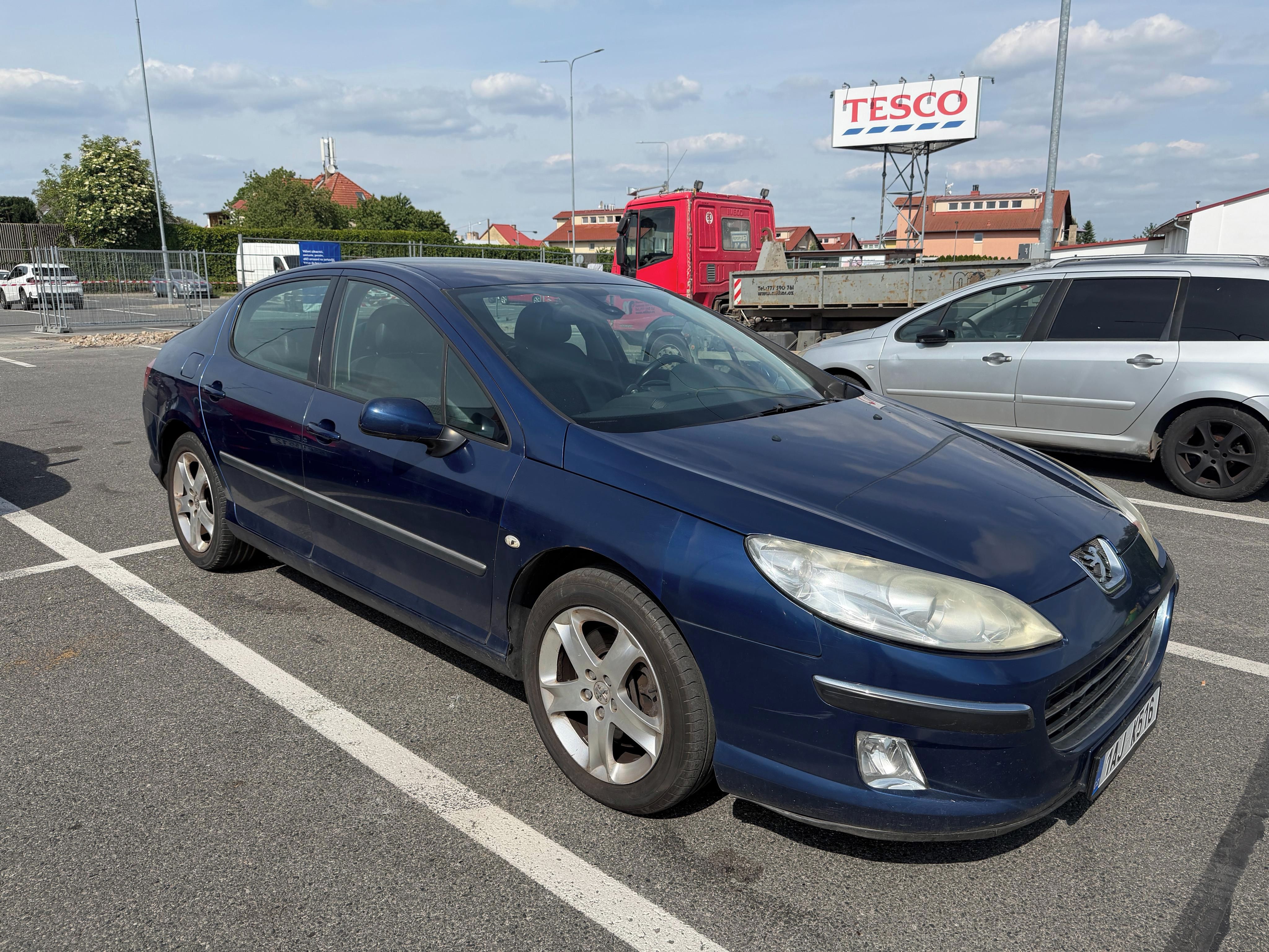 Peugeot 407, 2.2 benzín, 120 kW, STK, kůže
