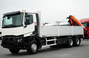 Renault, C 380 6x4 valník + HR