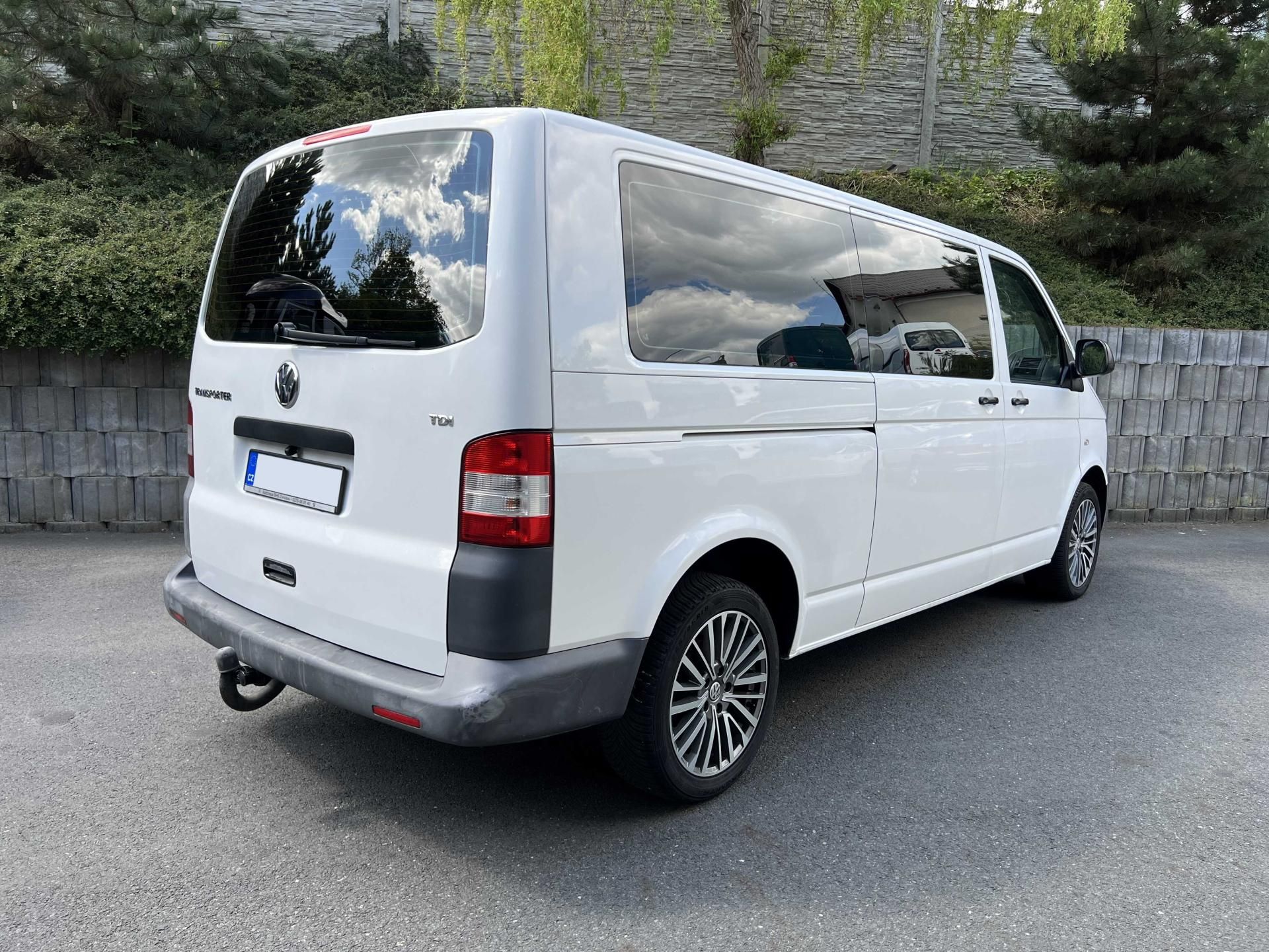 Volkswagen Transporter, T5 facelift LONG 2.0 TDi 8MÍST - fotka 5