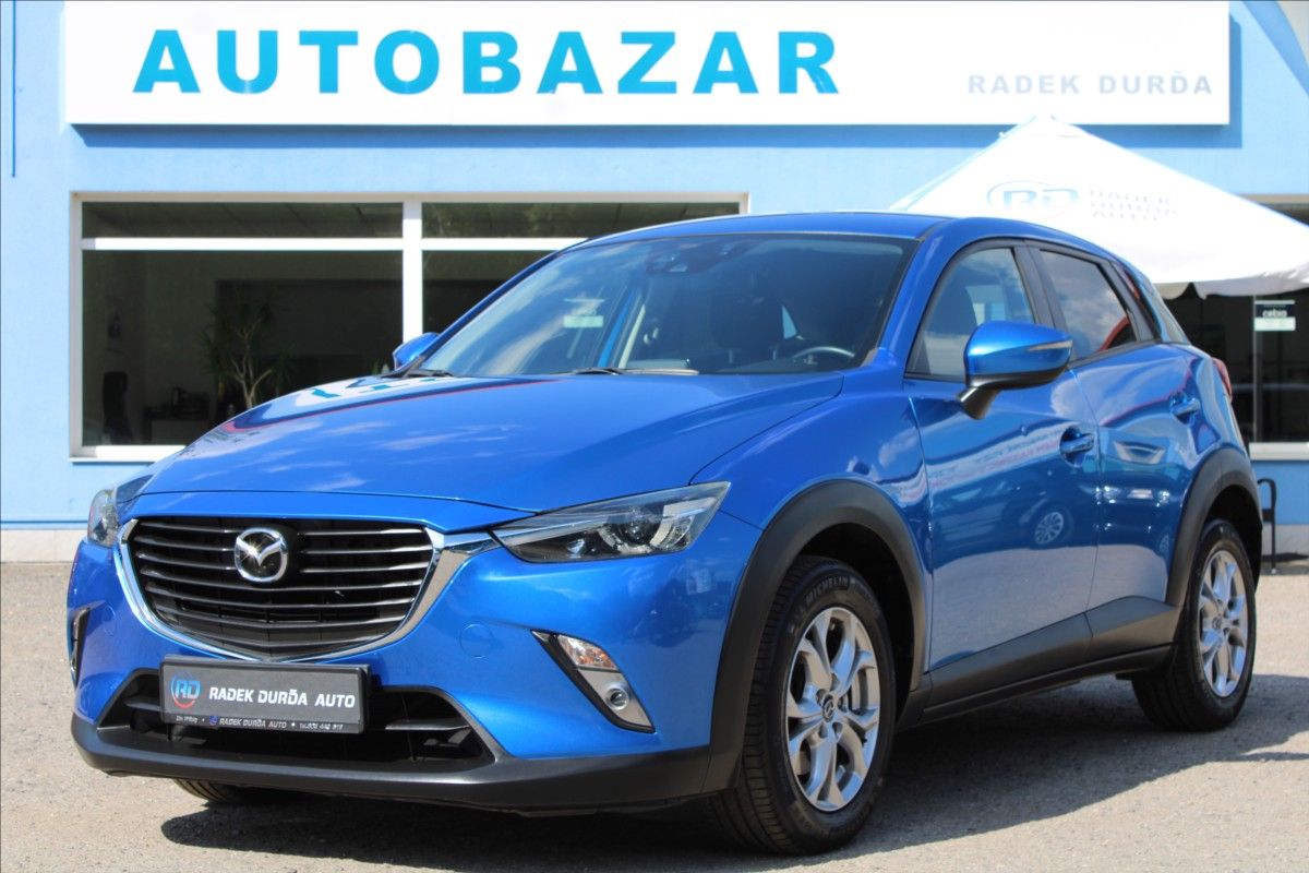 Mazda CX-3, 2,0 i  ČR,1.MAJITEL,ATTRACTION