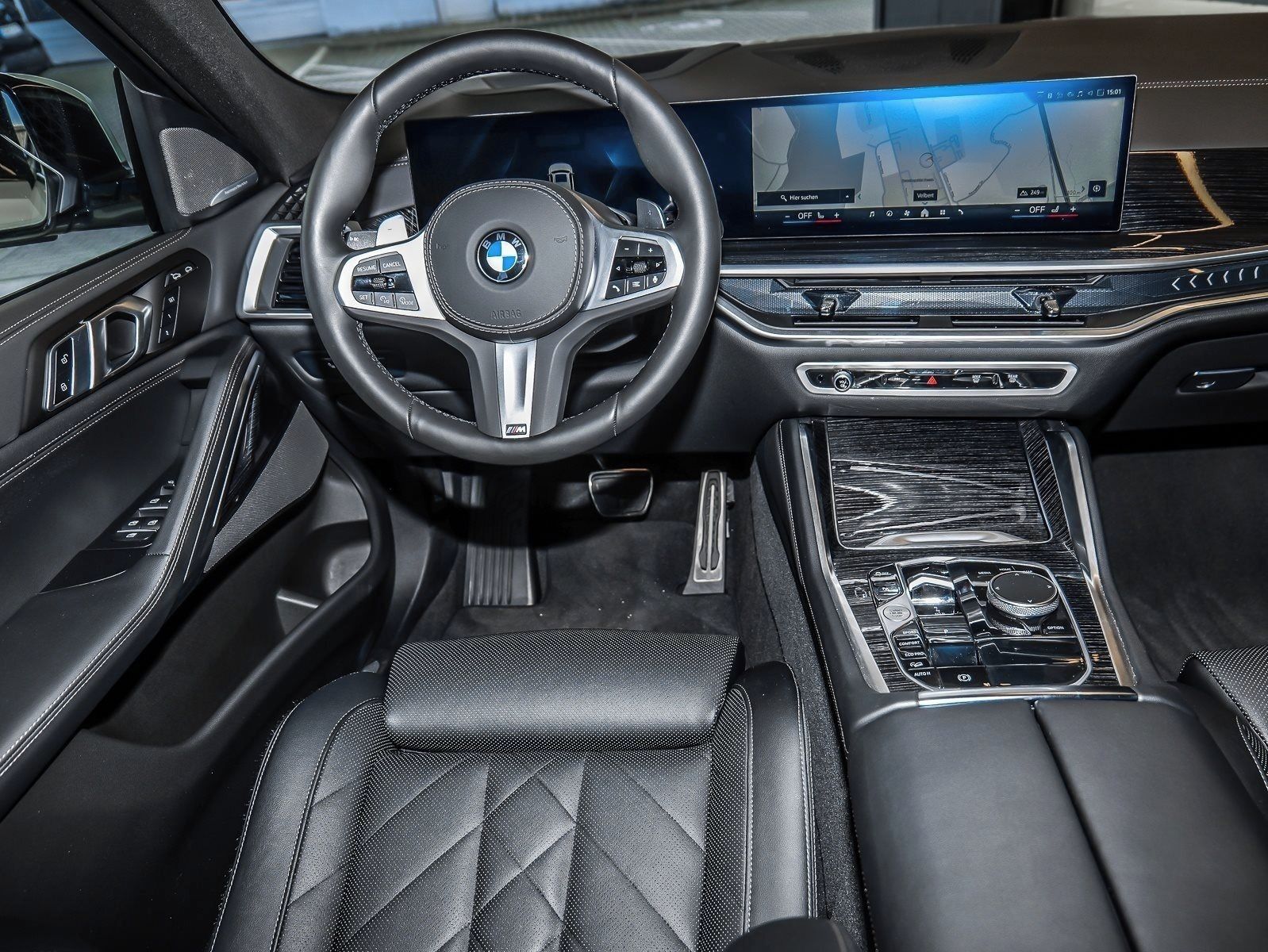 BMW X6, X6 xDrive40d M Sport HUD PANO - fotka 6