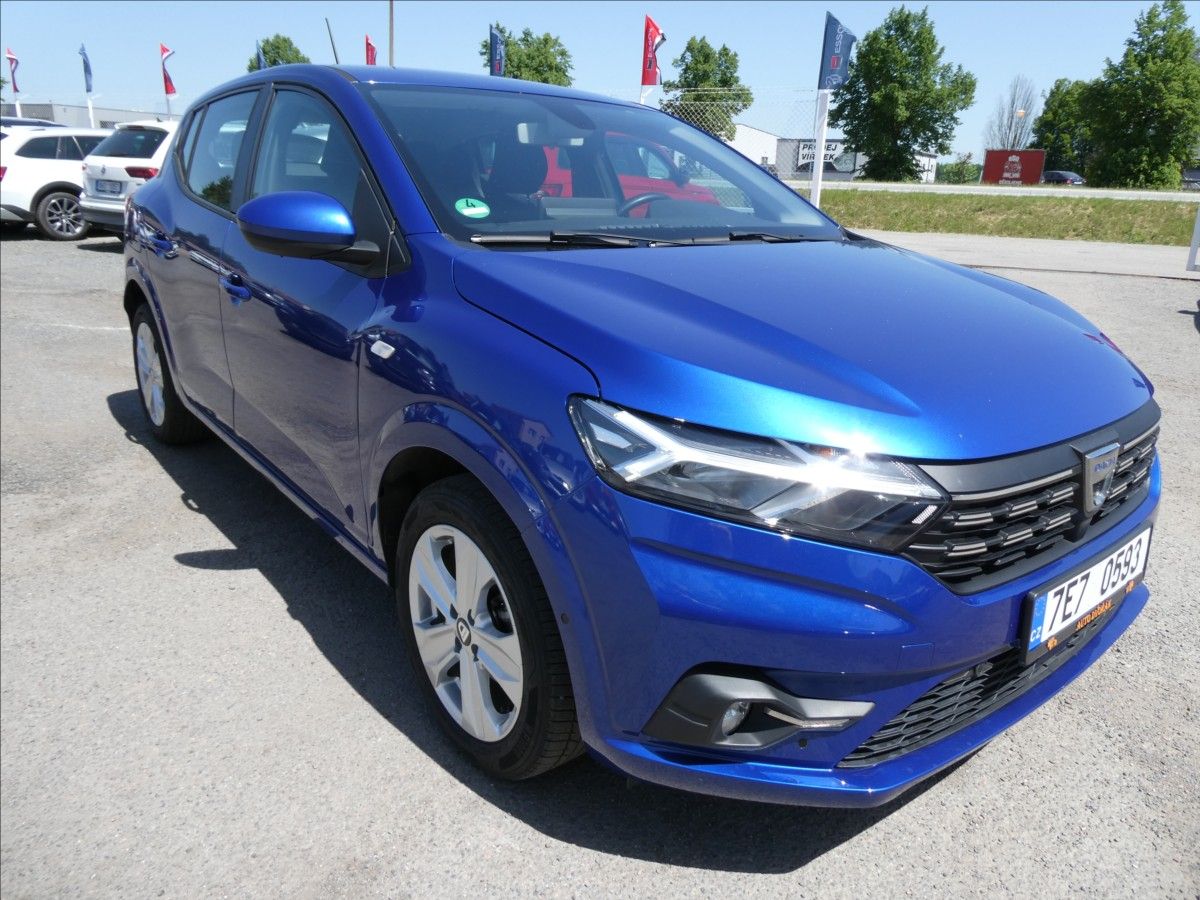 Dacia Sandero, 1,0 TCe 67kW Comfort, navigace