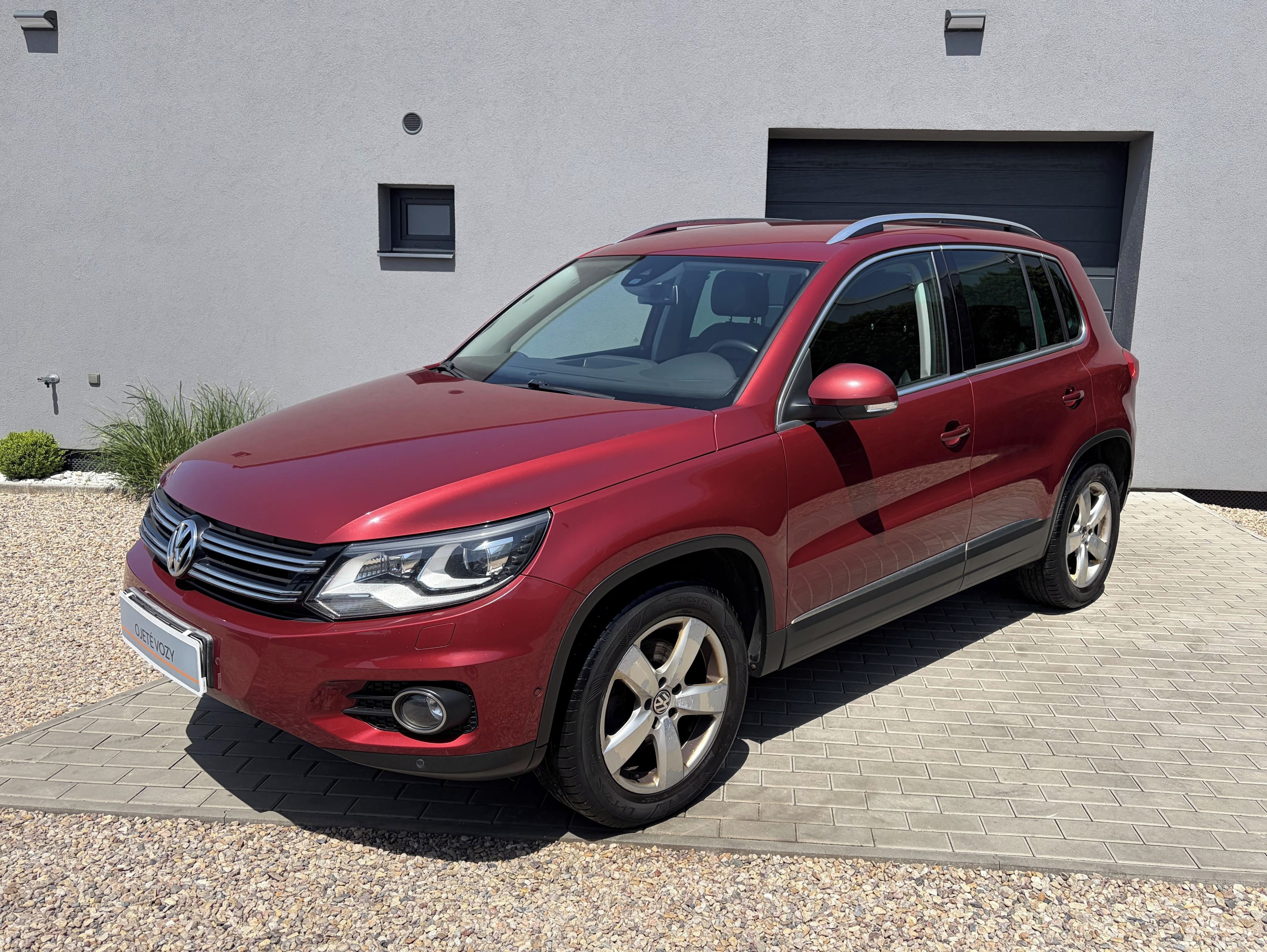 Volkswagen Tiguan, 2.0 TDI 4x4 125KW, Kůže, Tažné