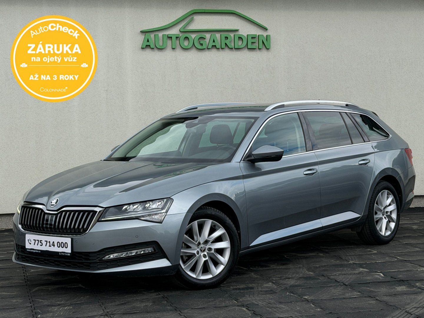 Škoda Superb, 2.0TDi 147kW 4x4 DSG ACC