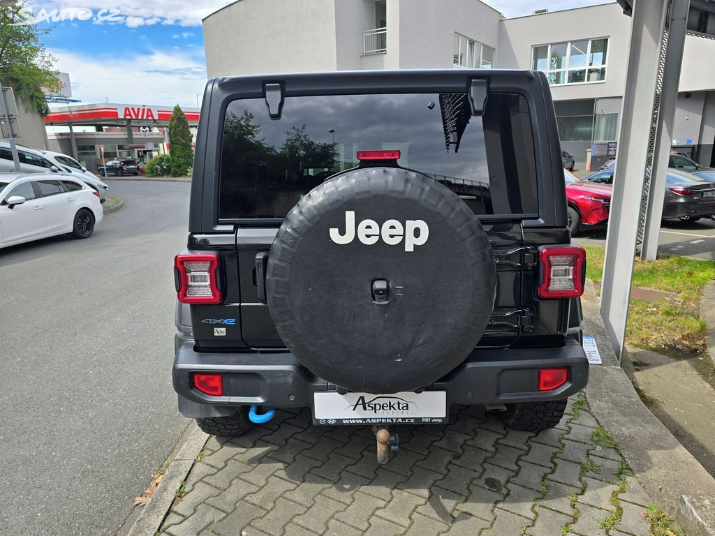 Jeep Wrangler, Rubicon 4xe Unlimited, tažné - fotka 4